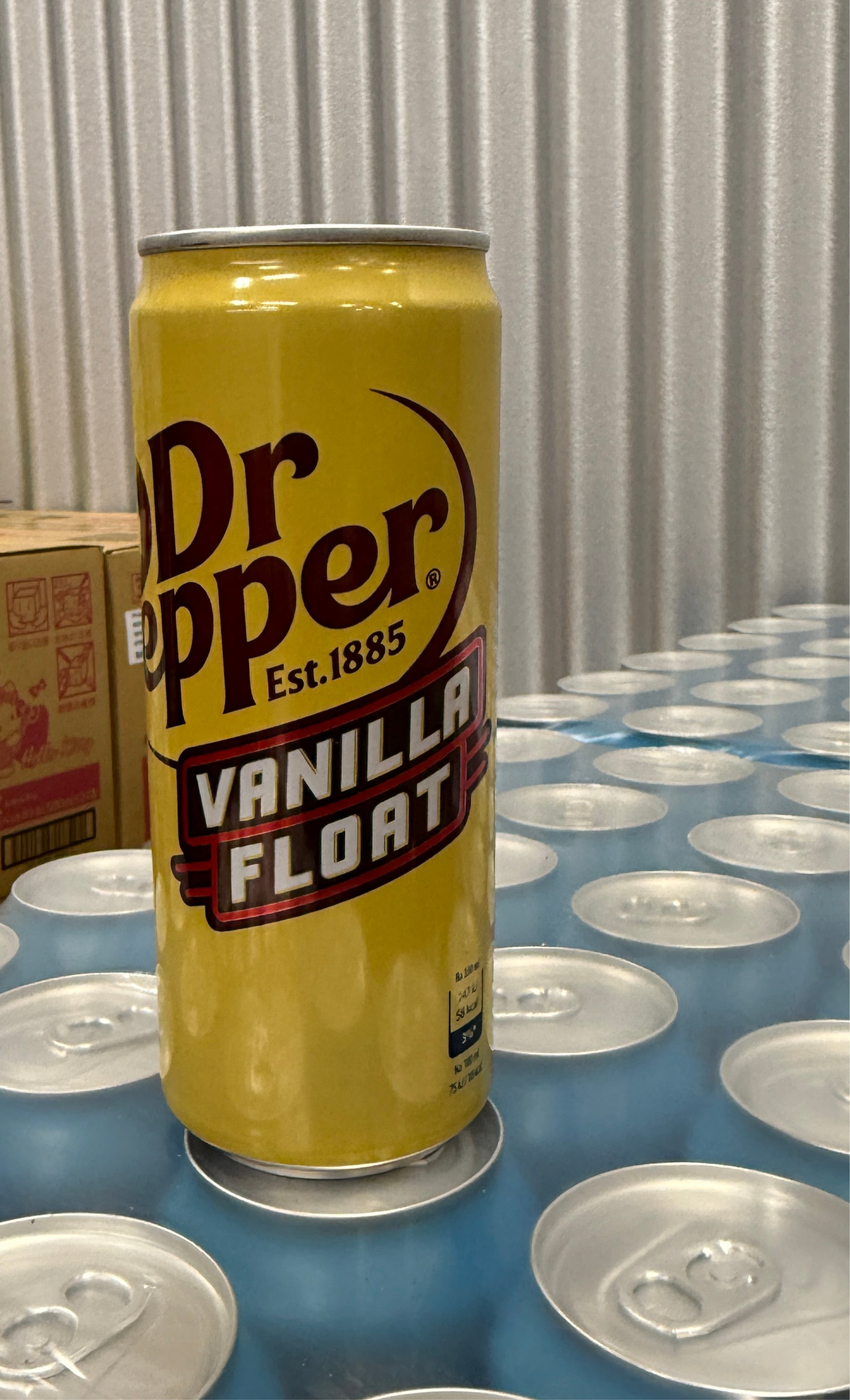 Dr Pepper Vanilla Float Cream Can - UK(24 COUNT)