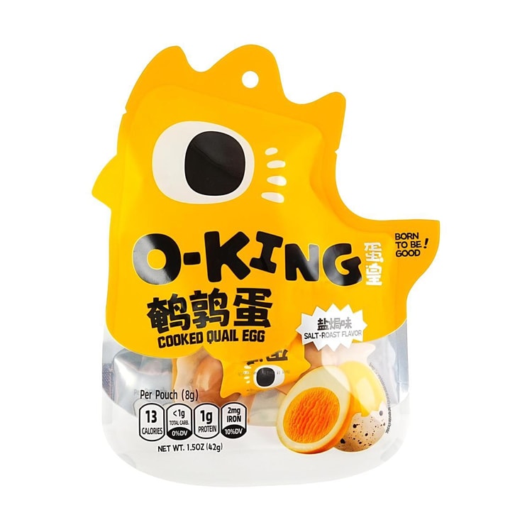 O KING Quail Egg Roasted – TAIWAN (10 COUNT)