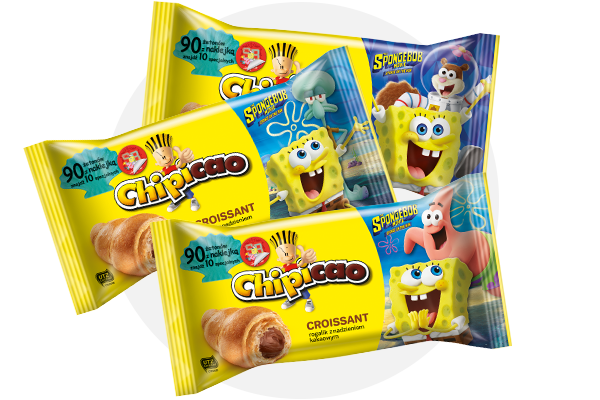 Nickelodeon Spongebob Croissant Chocolate - USA (20 COUNT)