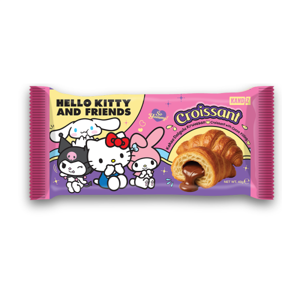 Sanrio Hello Kitty Chocolate Croissant -Türkiye (20 COUNT)