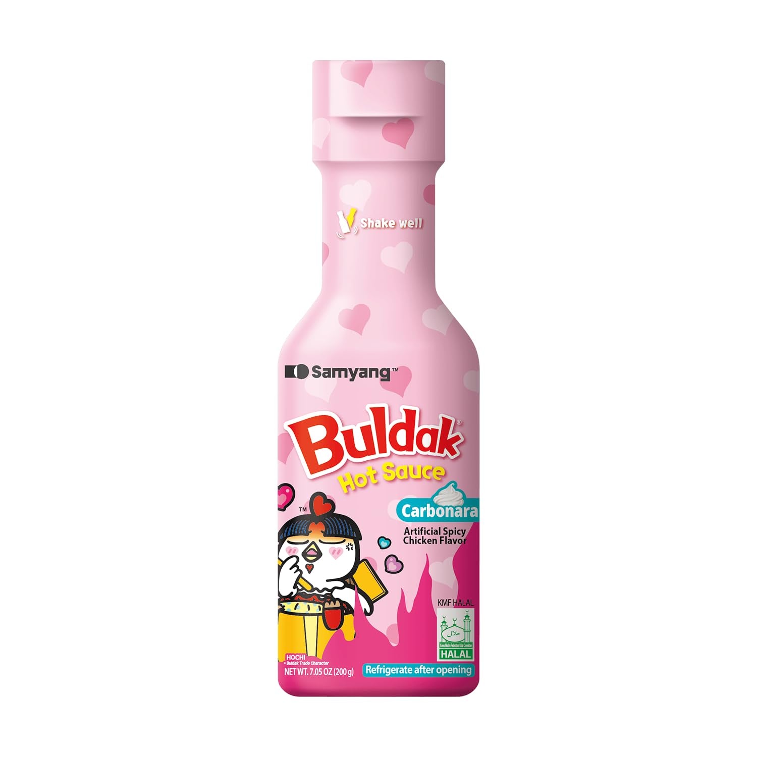 (Halal) Buldak Noodle Carbonara Sauce - KOREA (12 COUNT)