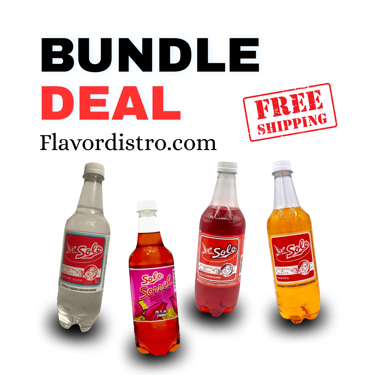 Solo Soda Bulk Deal - TRINIDAD & TOBAGO (96 COUNT)
