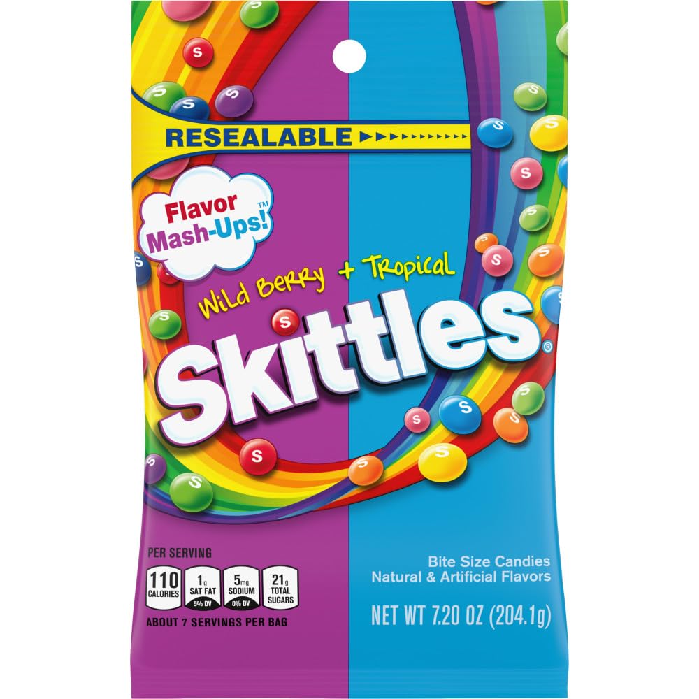 Skittles Mash-Up Gummies - USA (12 COUNT)