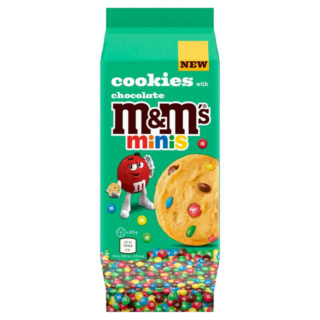 M&M New Cookies with Chocolate Minis - ENGLAND (8 COUNT)