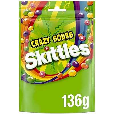 Skittles Big Crazy Sours - UK (15 COUNT)
