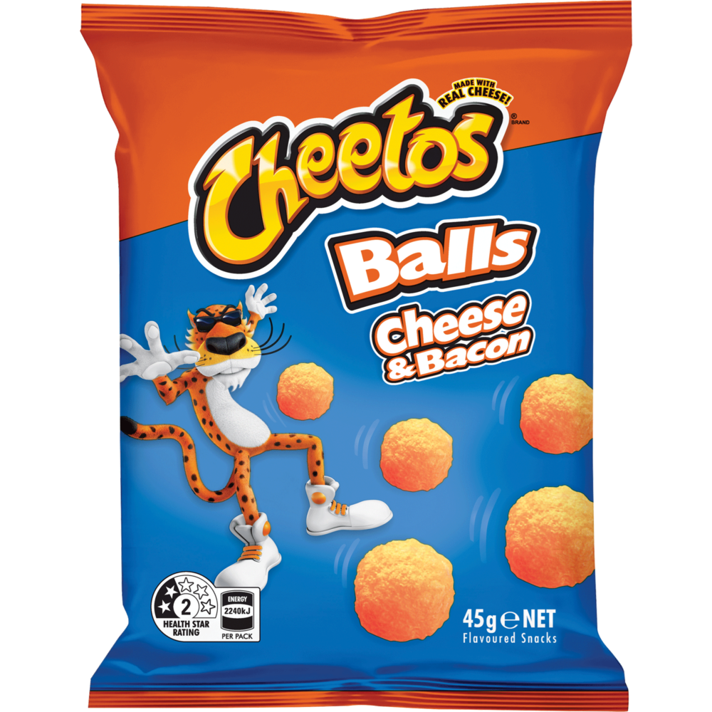 Cheetos Cheese Bacon & Balls - AUSTRALIA (18 COUNT)