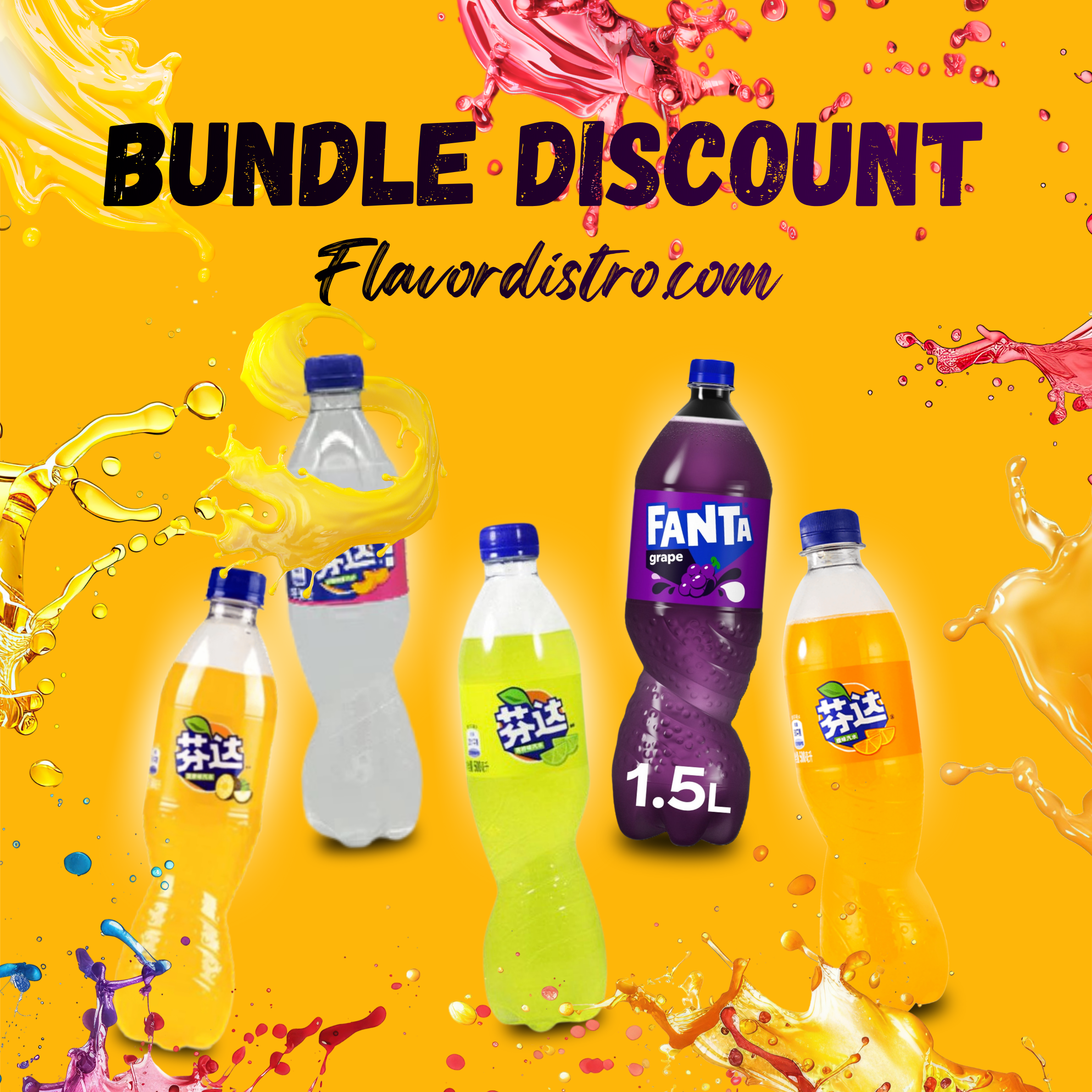 Fanta Paradise BULK DEAL - EUROPE/TAIWAN (57 COUNT)