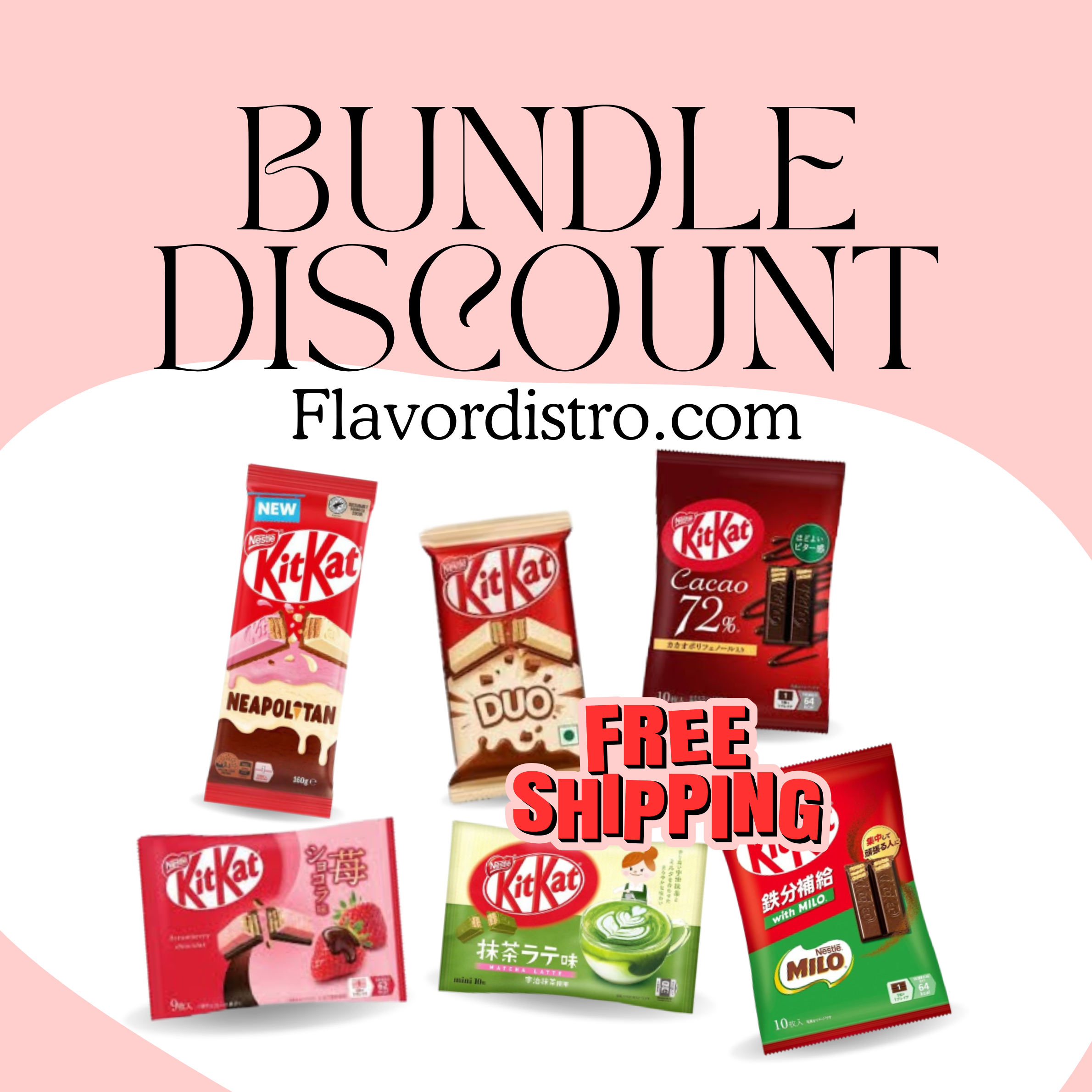 KitKat Bulk Deal - AUSTRALIA/JAPAN/INDIA (109 COUNT)