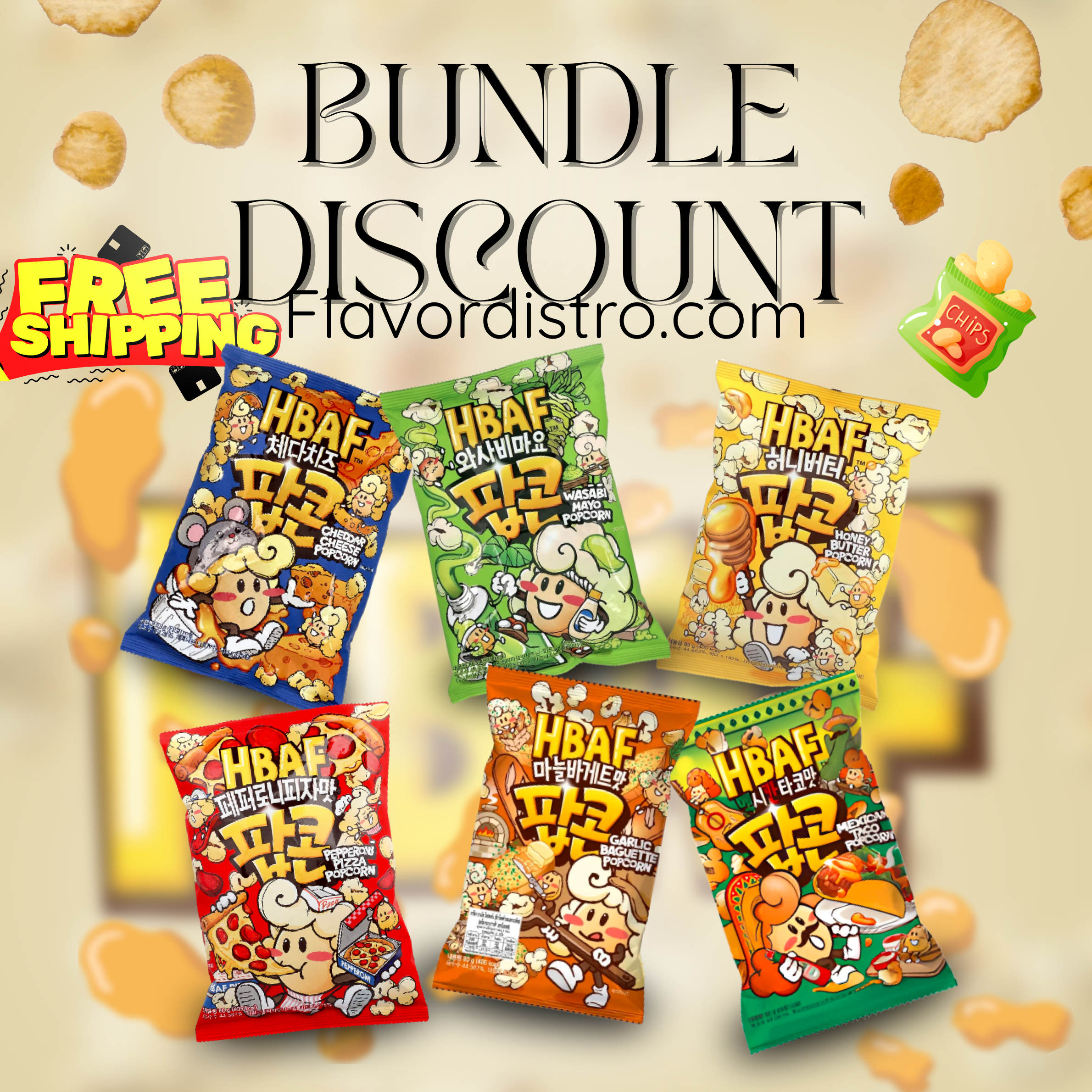 HBAF Bulk Deal - KOREA (72 COUNT)