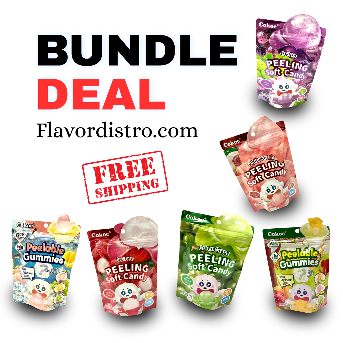 Peelerz Gummies Bulk Deal - TAIWAN (60 COUNT)