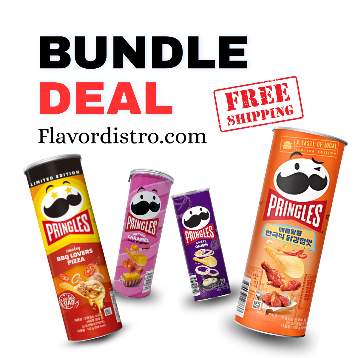 Pringles Bulk Deal - TAIWAN/KOREA (96 COUNT)