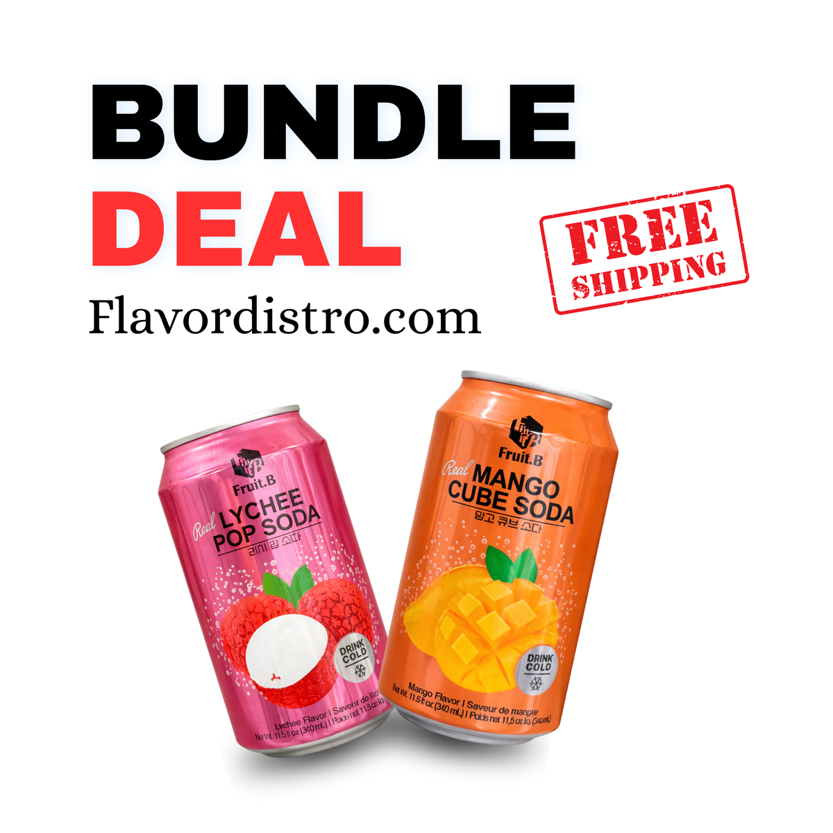 (Halal) Fruit Soda Bulk Deal - KOREA (36 COUNT)