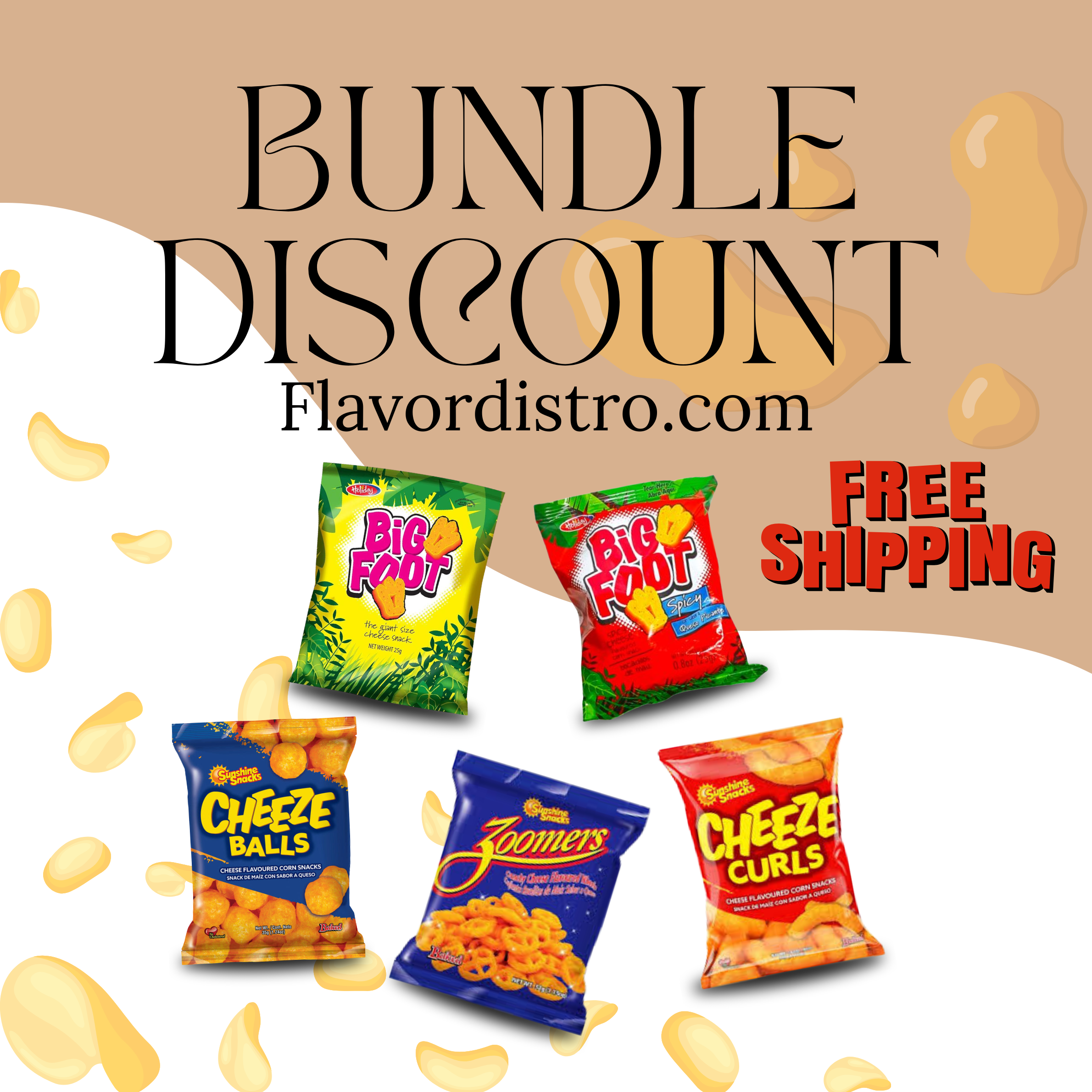 CARIBBEAN Chips Bulk Deal - TRINIDAD & TOBAGO (60 COUNT)