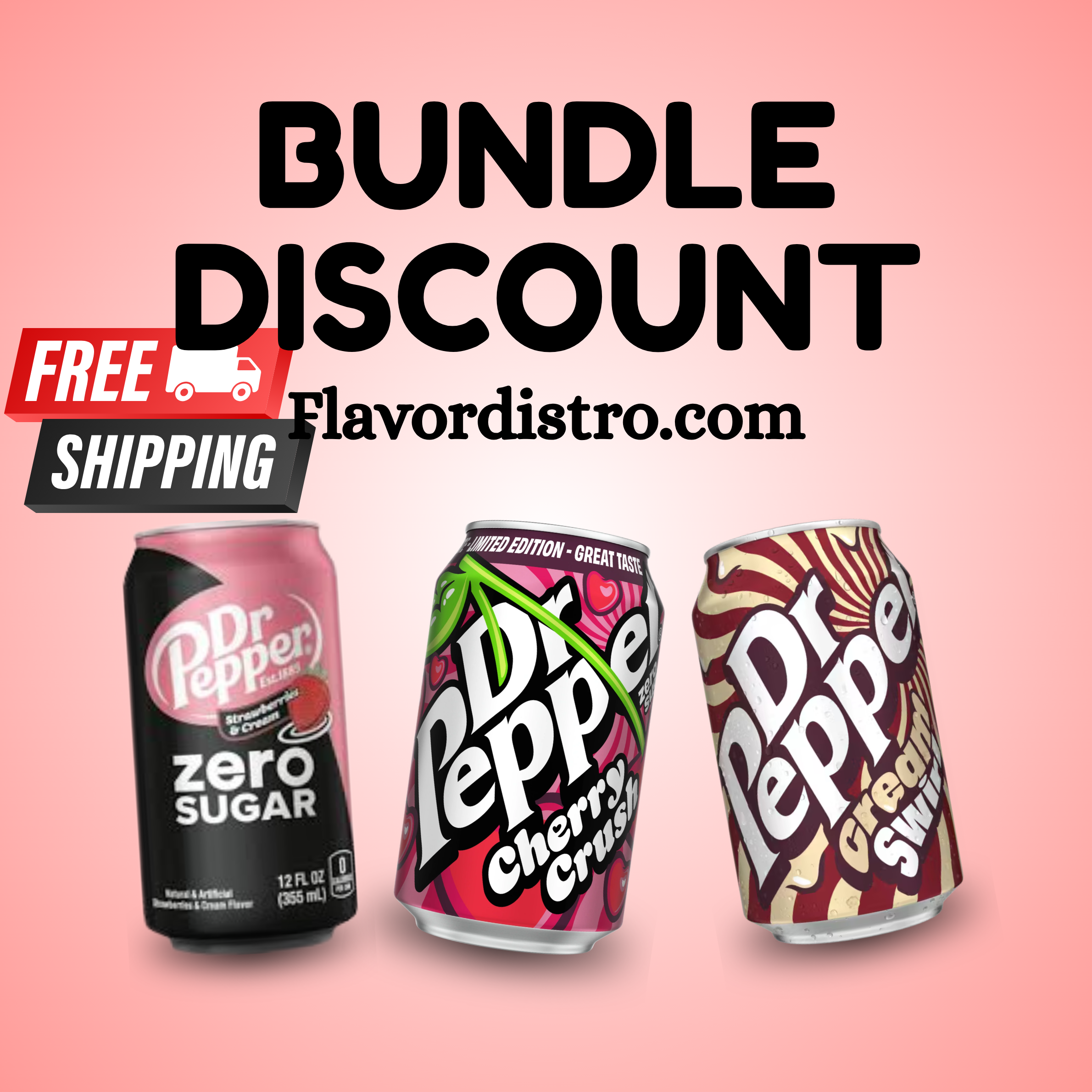 Dr. Pepper Soda Bulk Deal - UNITED KINGDOM/KOREA (36 COUNT)