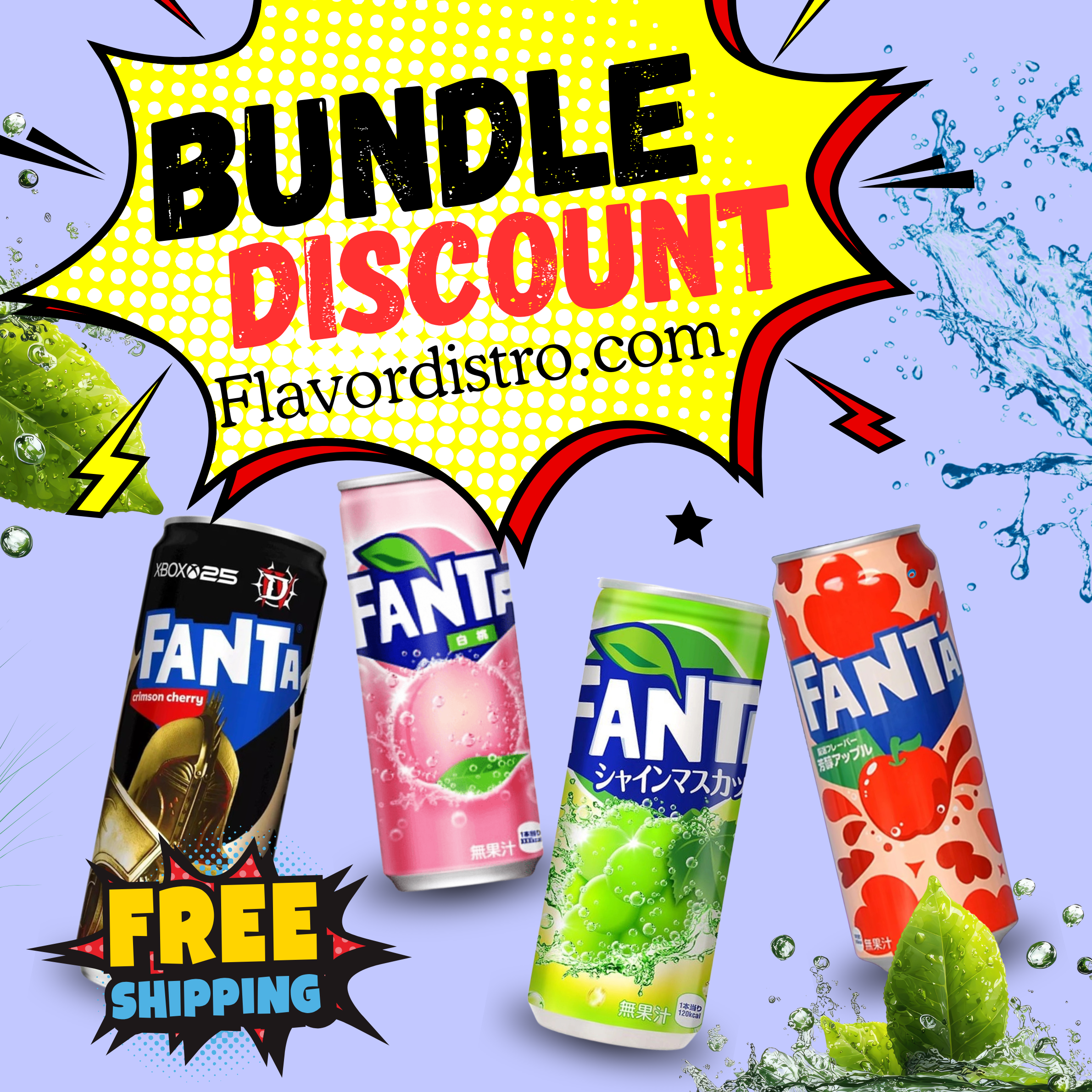 Fanta Exotic Can Bulk Deal - (84 COUNT)