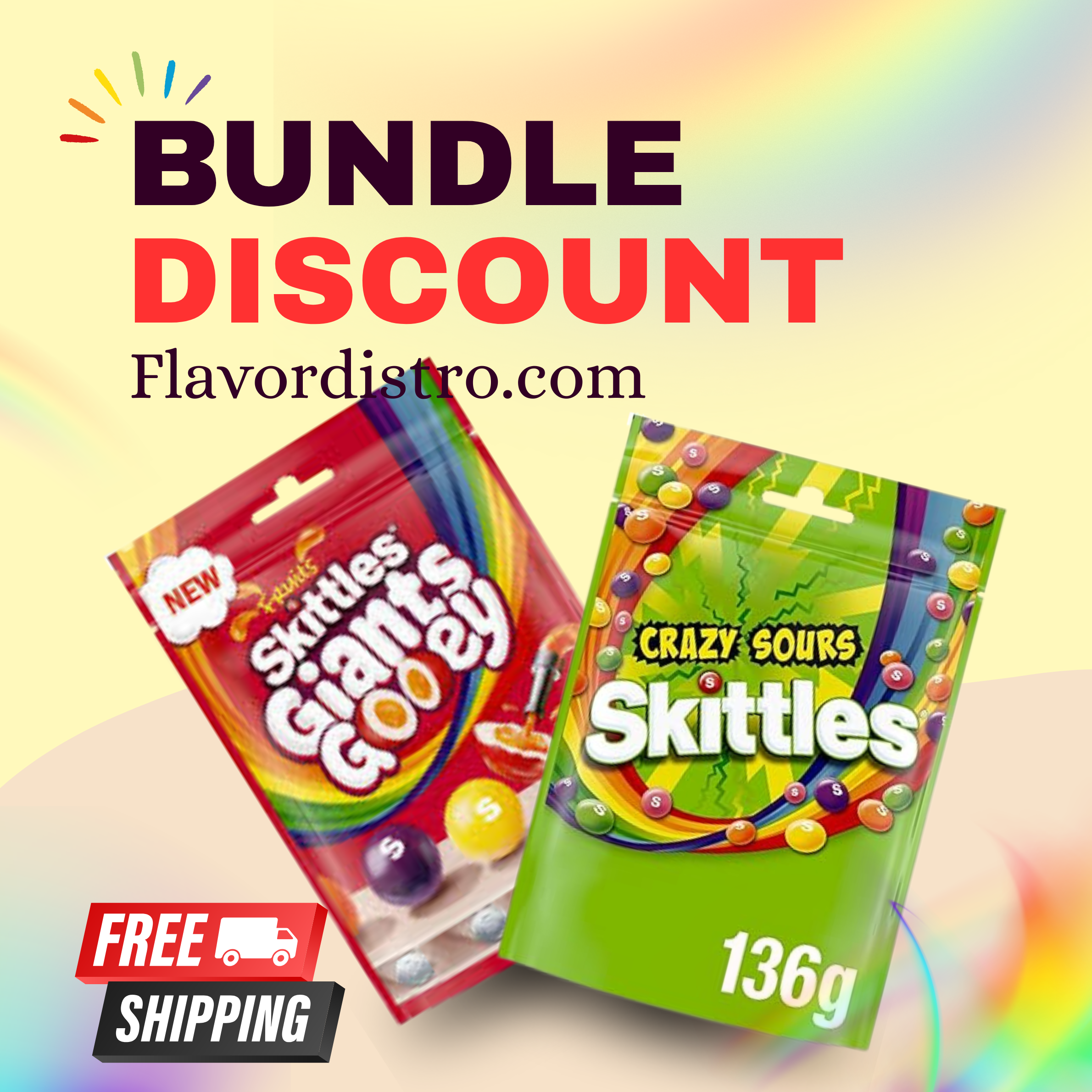 Skittles Bulk Deal - UNITED KINGDOM (30 COUNT)