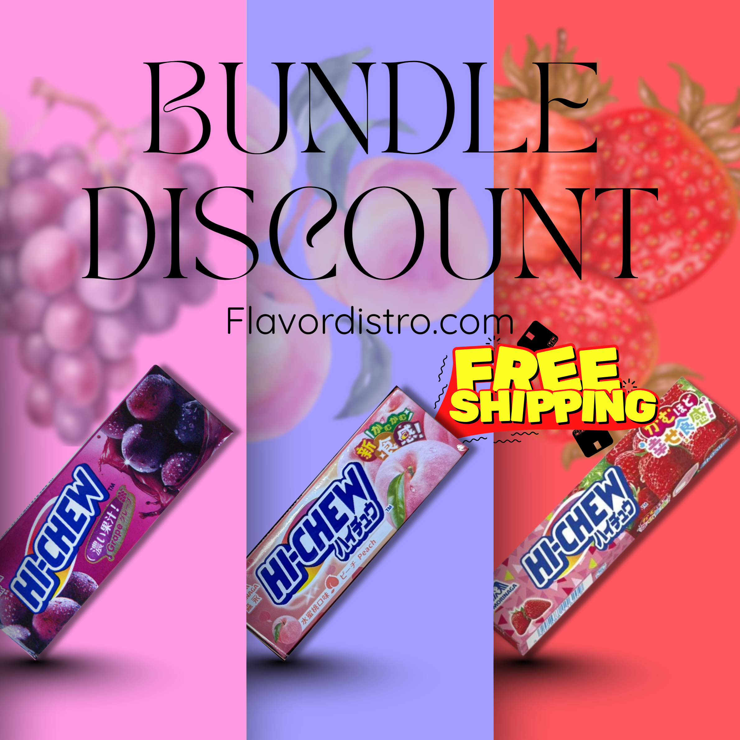 Hi-Chew Bulk Deal - JAPAN (60 COUNT)