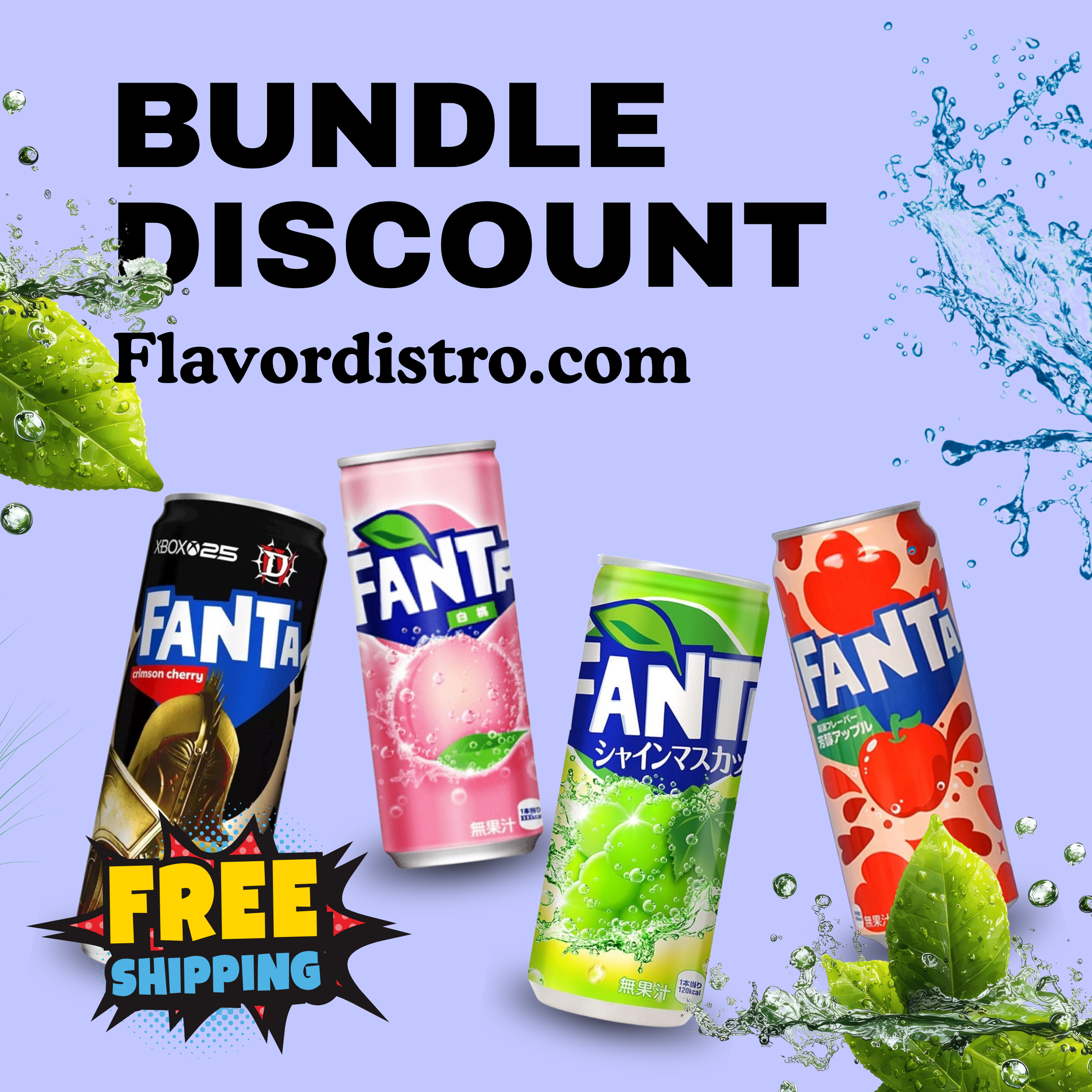 Fanta Exotic Can Bulk Deal - (72 COUNT)