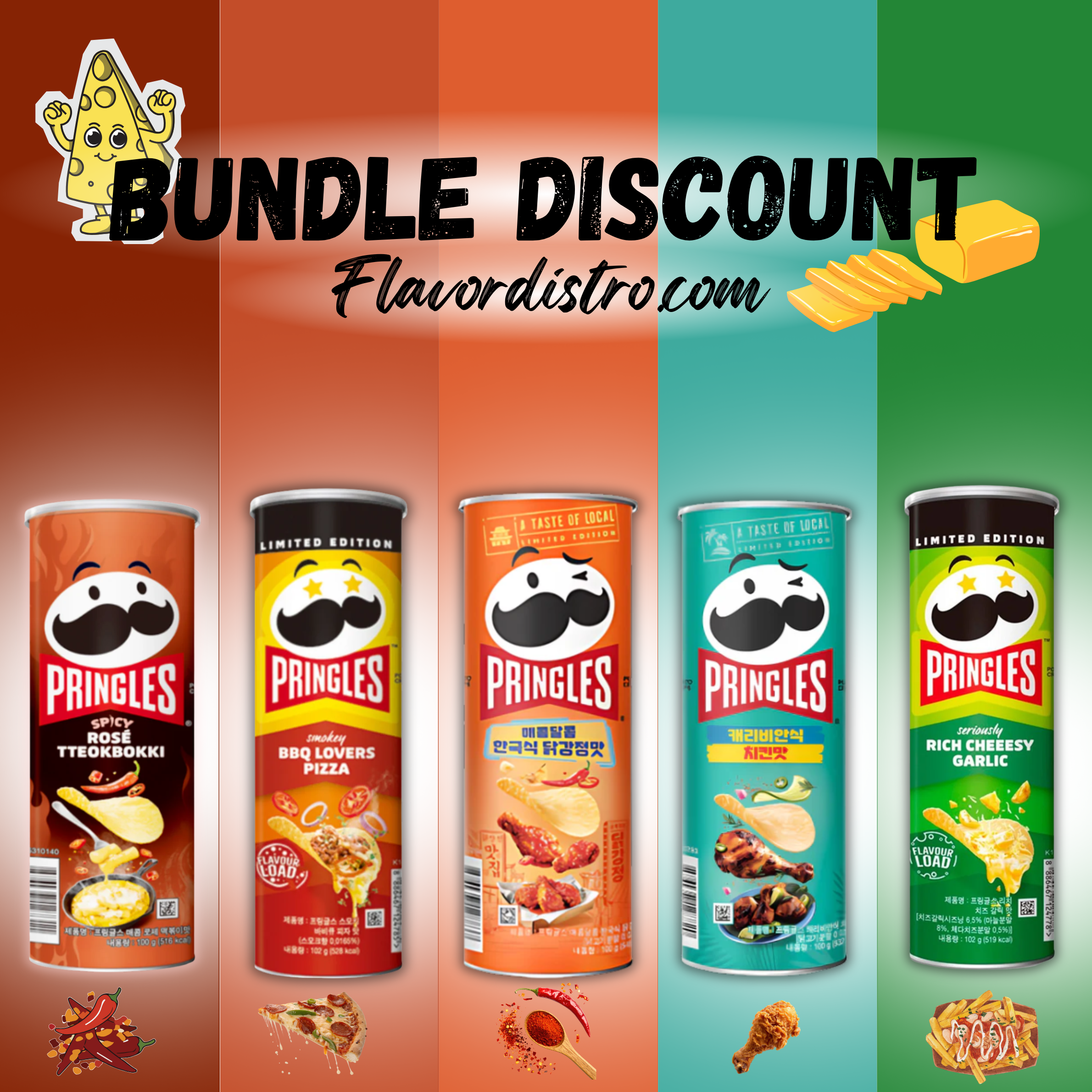 Pringles Bulk DEAL- KOREA (60 COUNT)