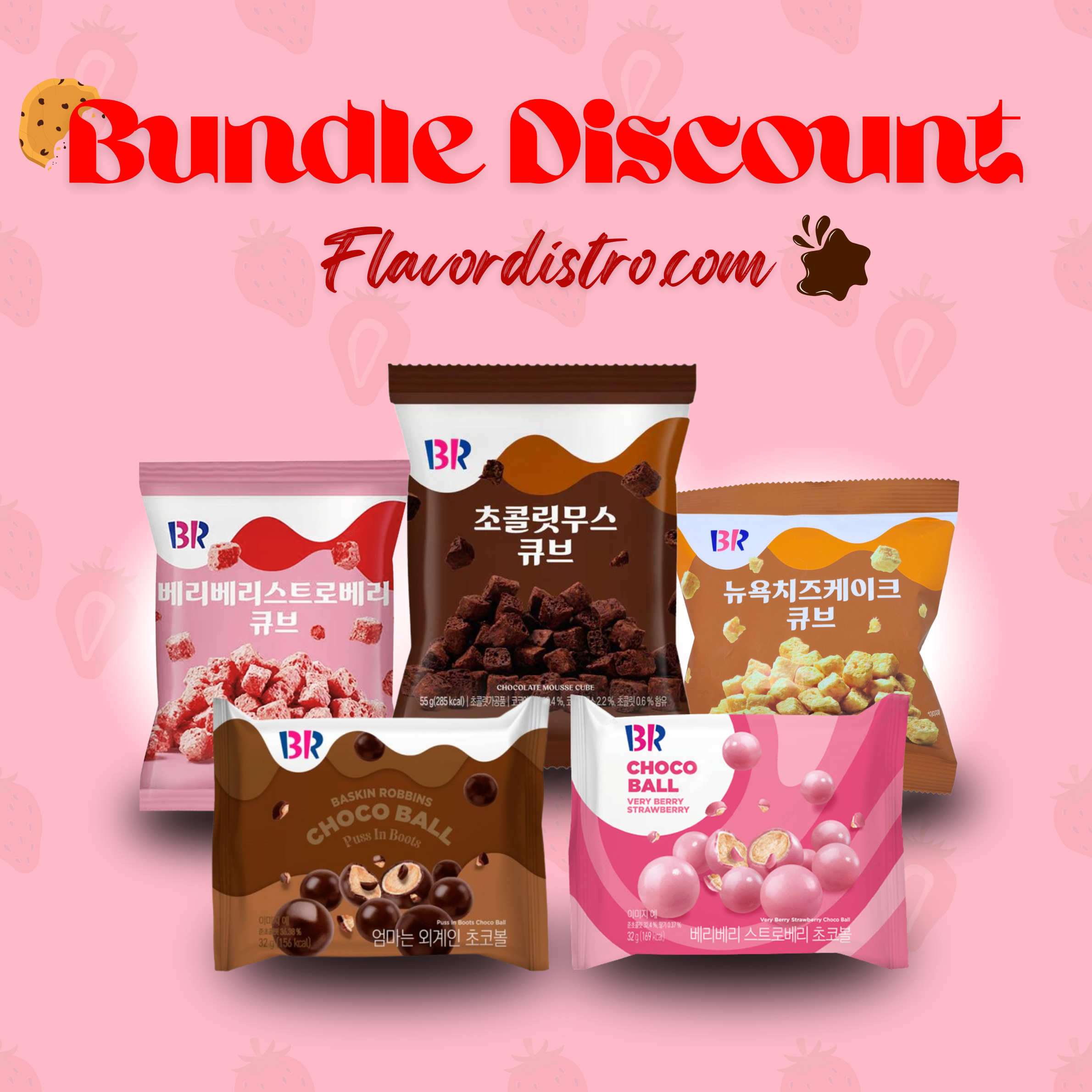 Baskin Robbins Bulk Deal - KOREA (54 COUNT)