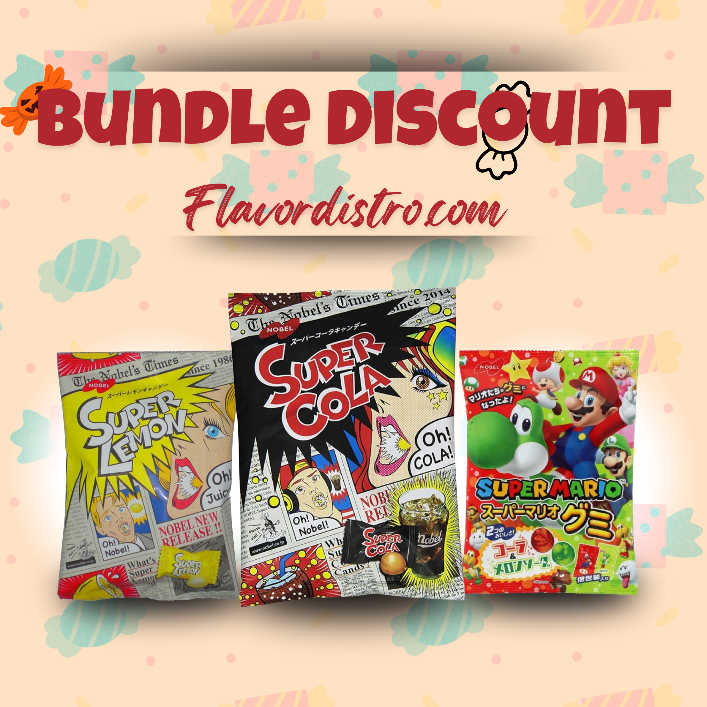 Japan Gummy Candy Bulk Deal - JAPAN (18 COUNT)