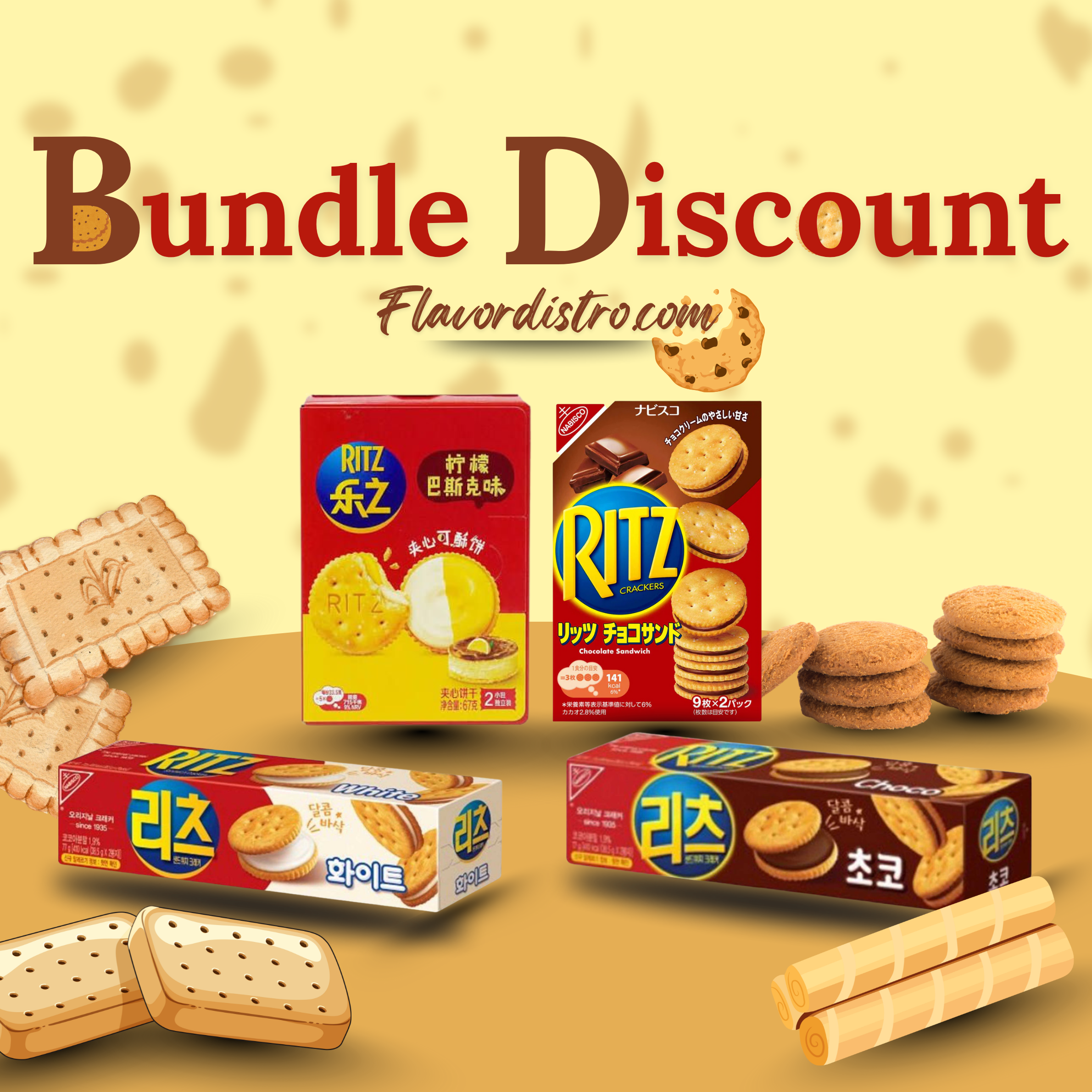 Ritz Bulk DEAL- JAPAN/KOREA (87 COUNT)