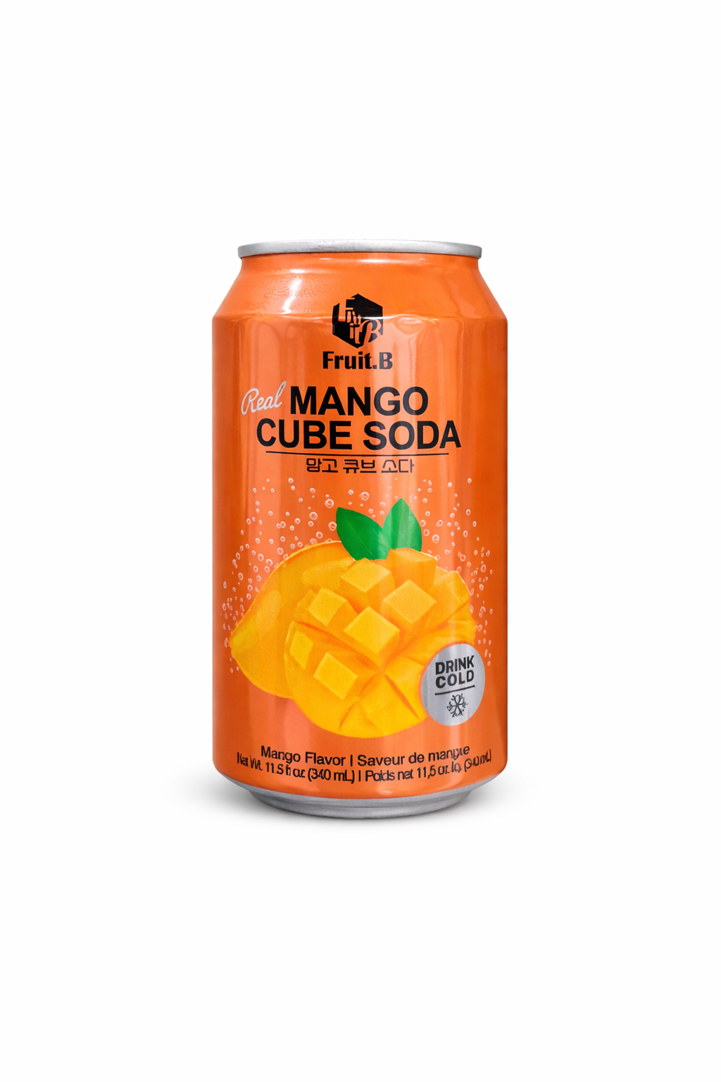 Fruit.B Mango Cube Soda - KOREA (24 COUNT)