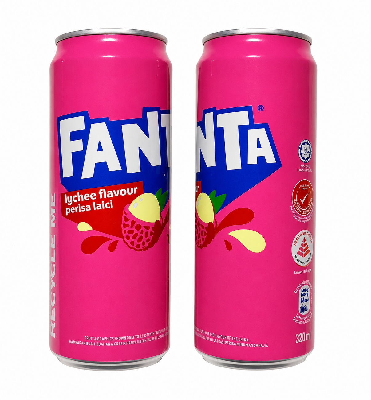 Fanta Lychee - MALAYSIA (24 COUNT)