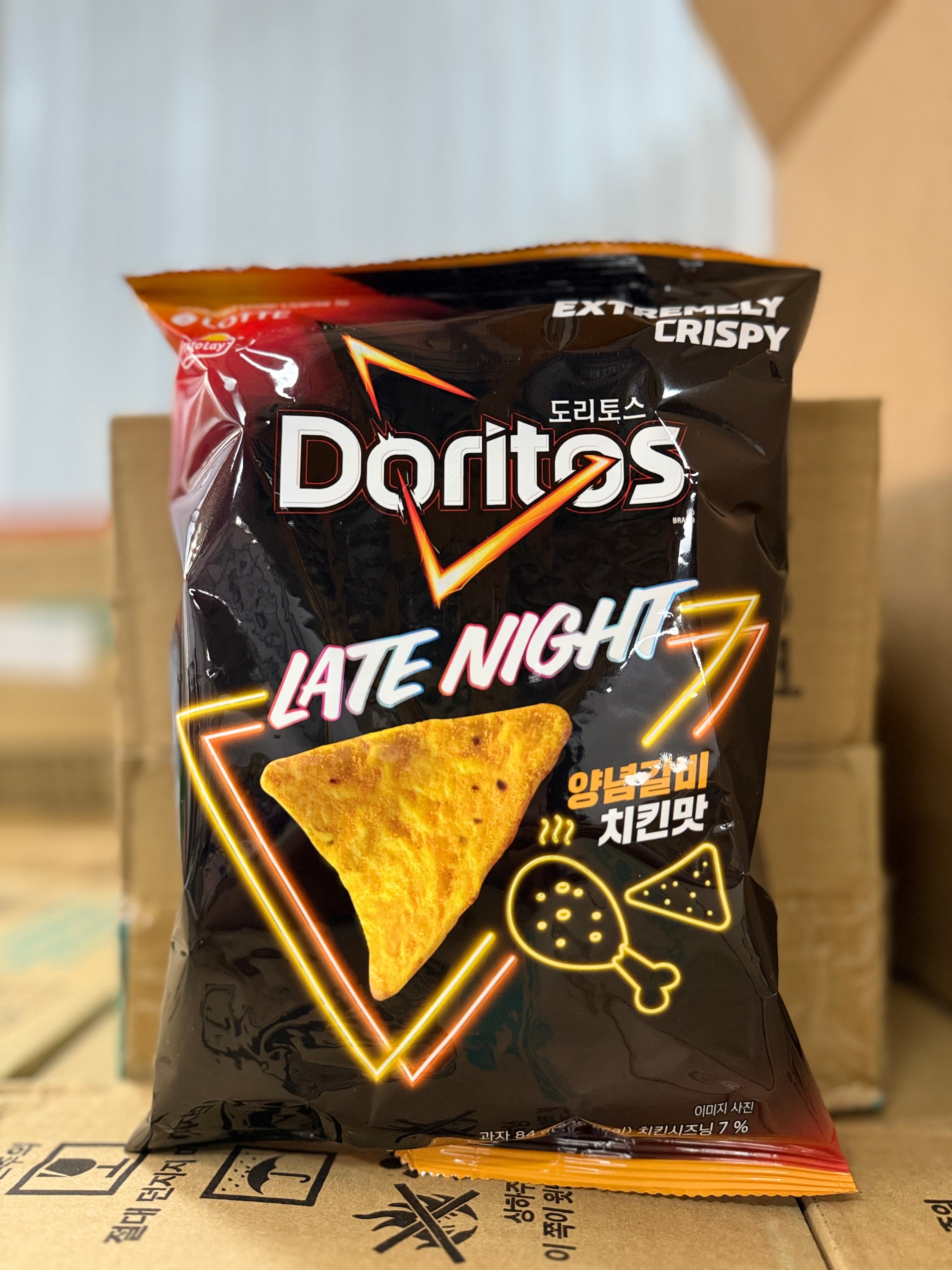 NEW Doritos Extreme Crisp Late Night Chicken Roast - KOREA (12 COUNT)