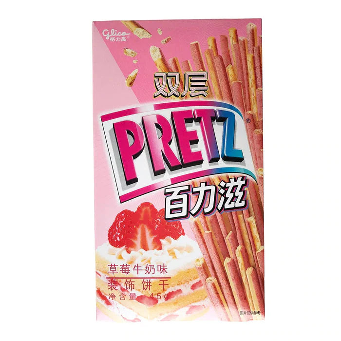 PRETZ (Pocky) Strawberry Shortcake- JAPAN (36 COUNT)