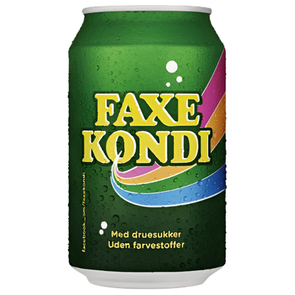 Faxe Kondi Original Lemon Lime Soda - GERMANY (24 COUNT)