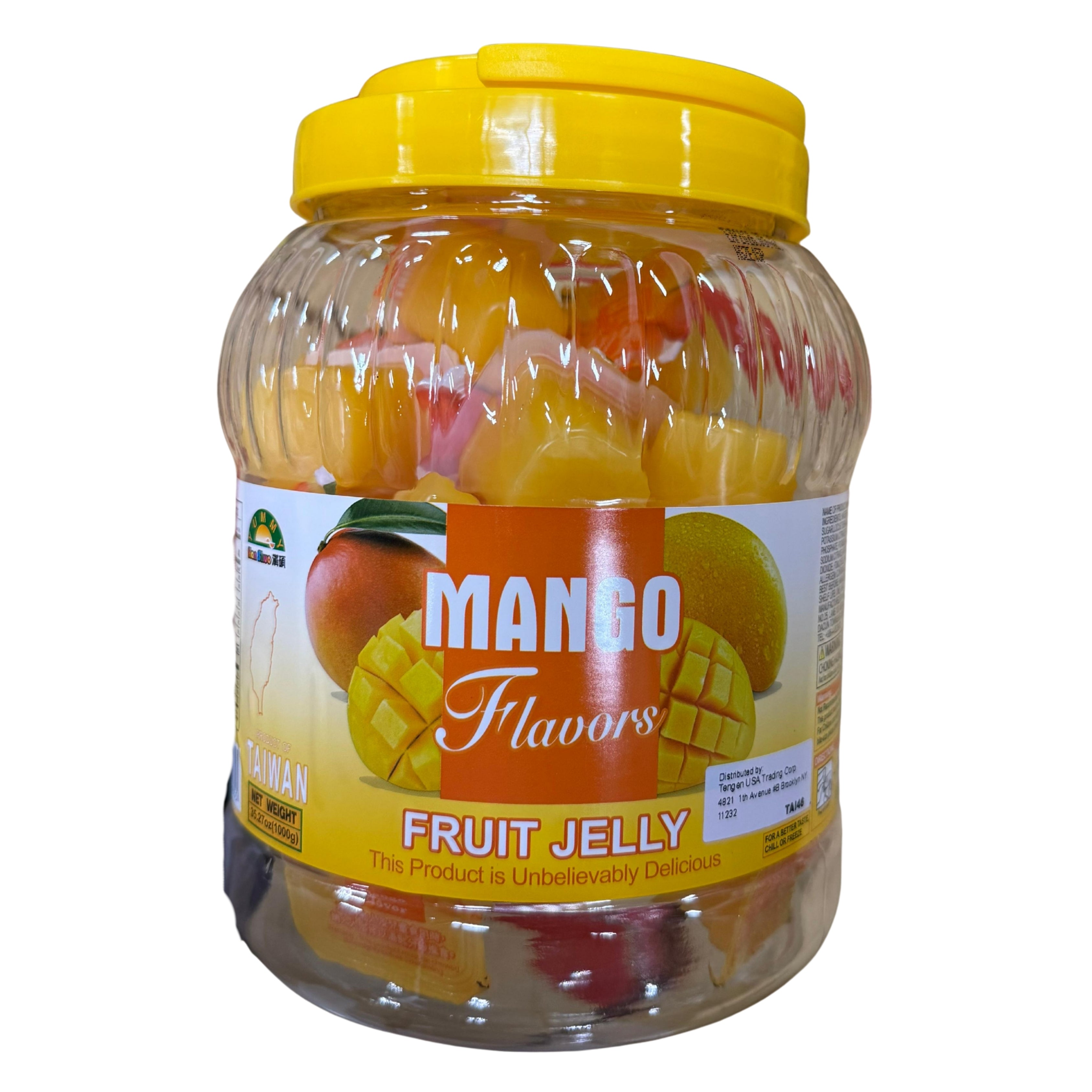 Fruit Jelly Mango Flavors - TAIWAN (20 COUNT)