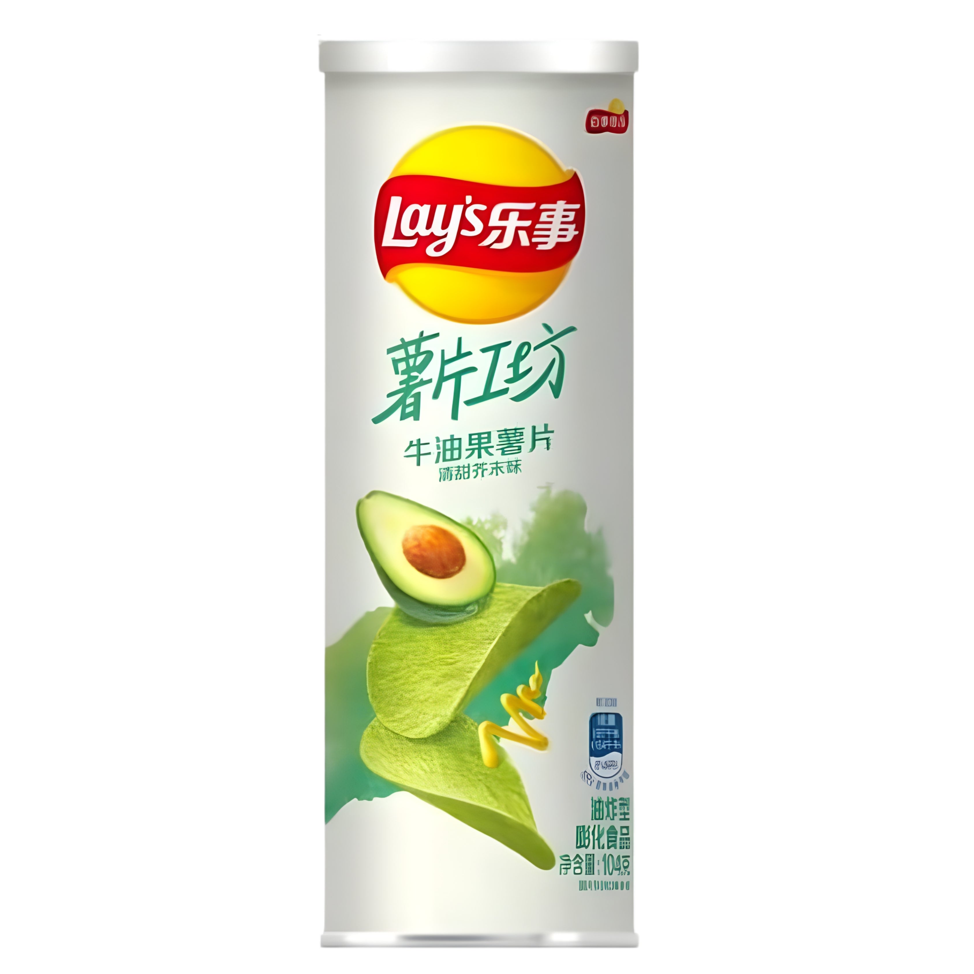 Lays STAX Sweet Mustard & Avocado - TAIWAN (24 COUNT)