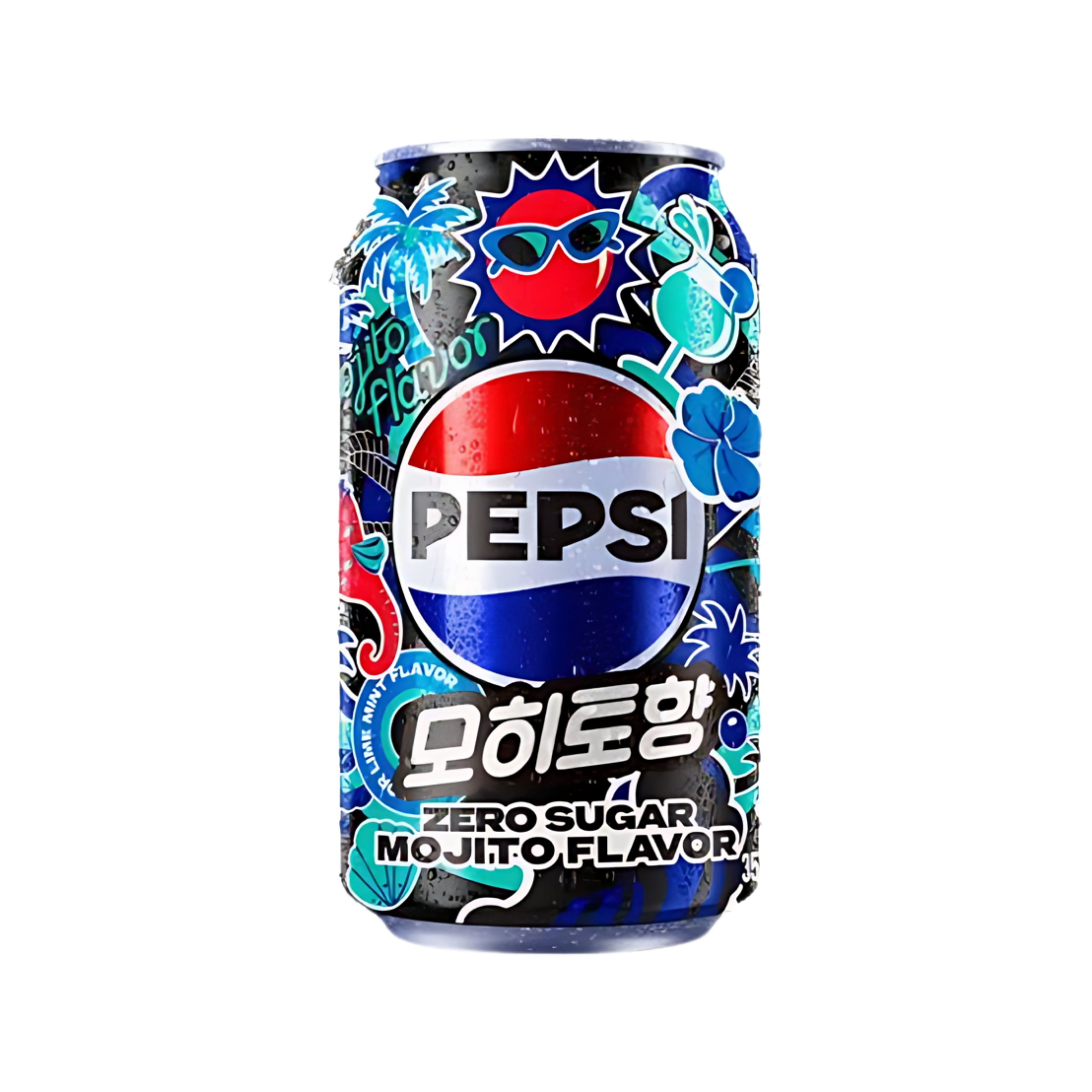 Limited Release Pepsi Charged Mojito Can - KOREA (24 COUNT)