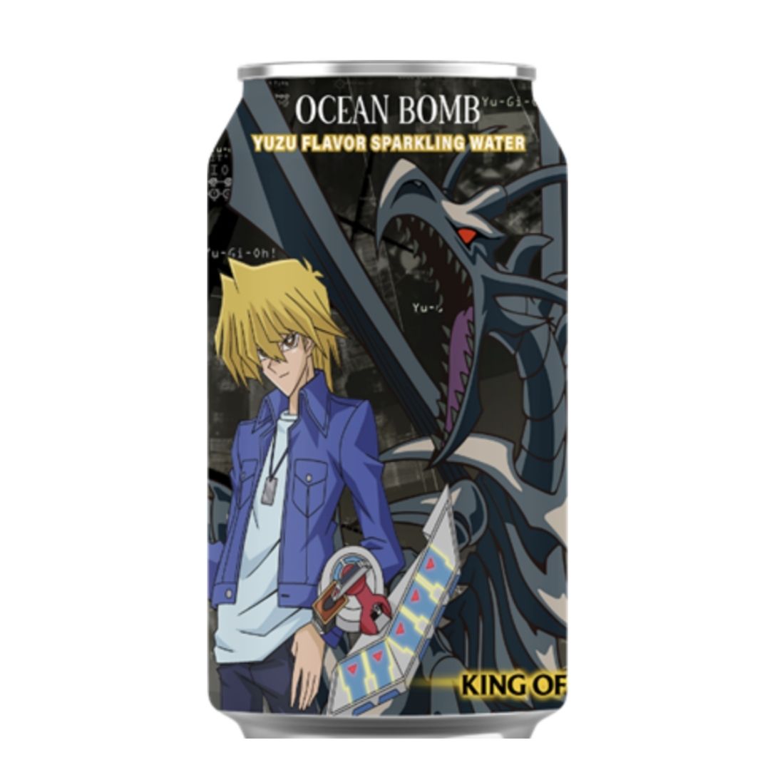 Ocean Bomb Yu Gi Oh Sparkling Water Yuzu - TAIWAN (24 COUNT)