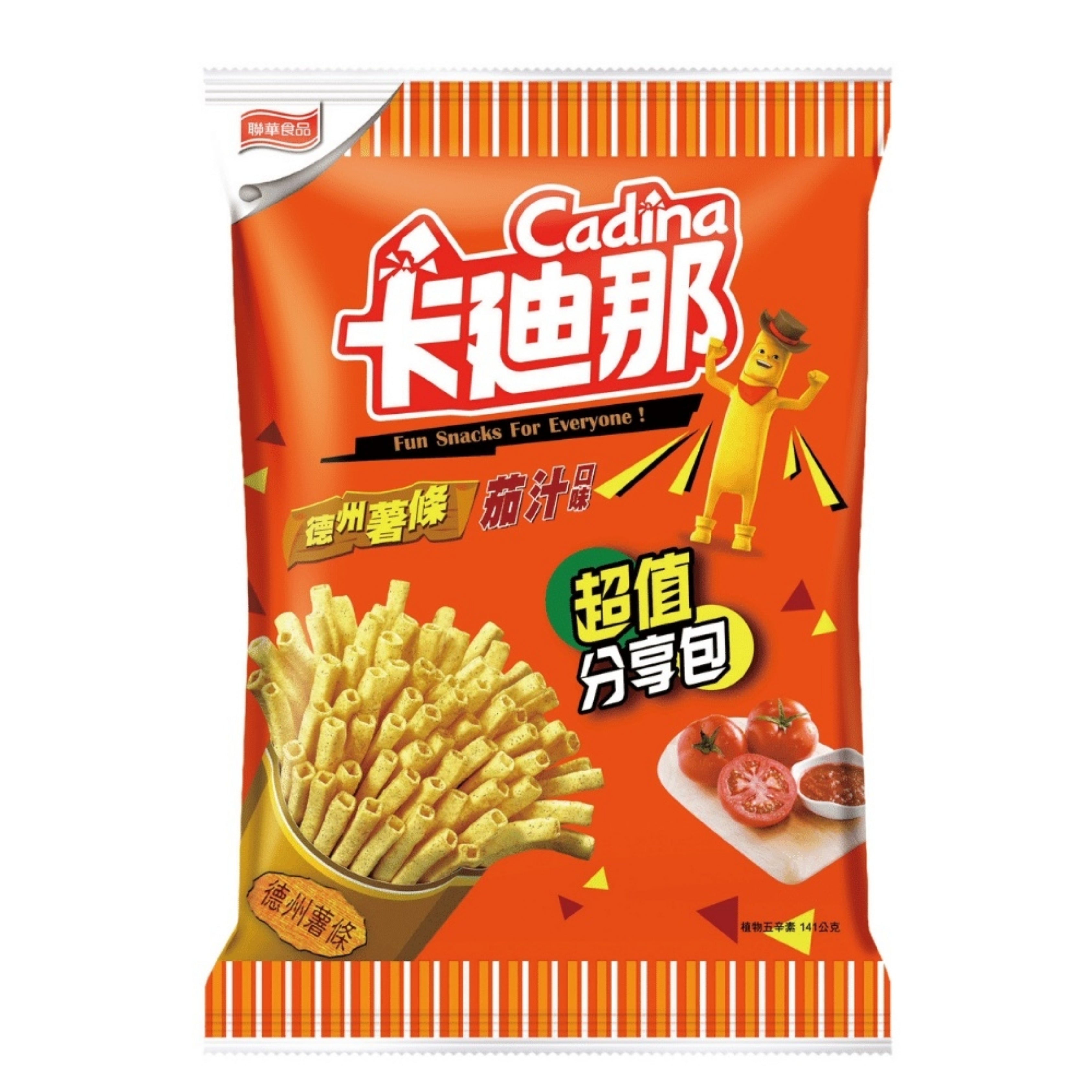 Cadina Texas Fries Tomato - JAPAN (12 COUNT)