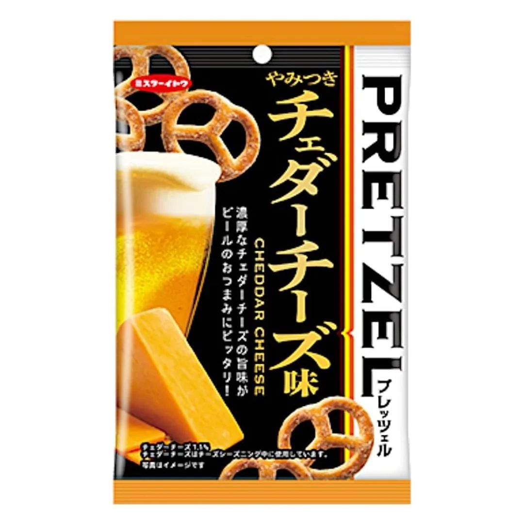 ITO SEIKA Beer Pretzels Cheddar Cheese - JAPAN (12 COUNT)