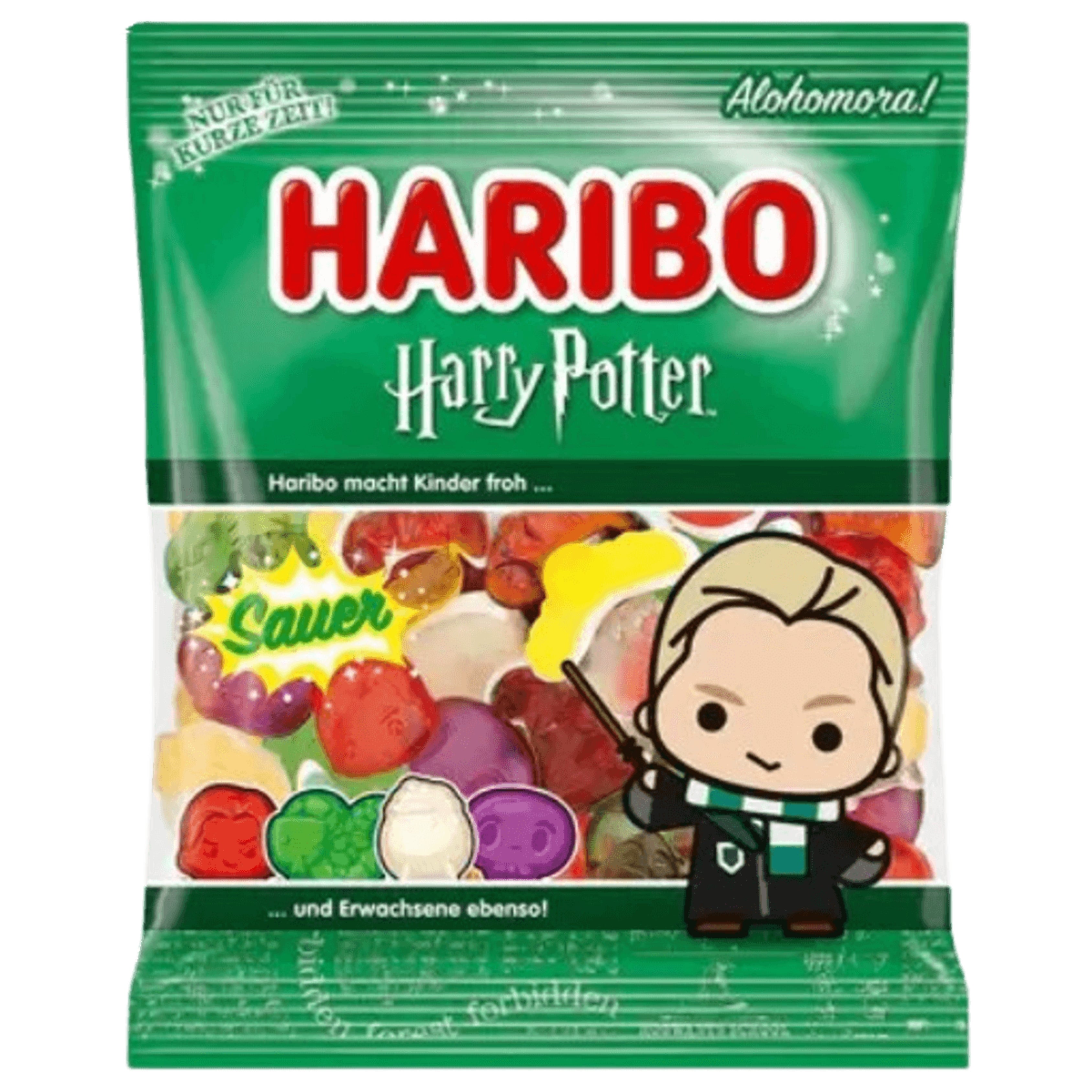 Haribo Harry Potter - Draco Sauer - UNITED KINGDOM (40 COUNT)