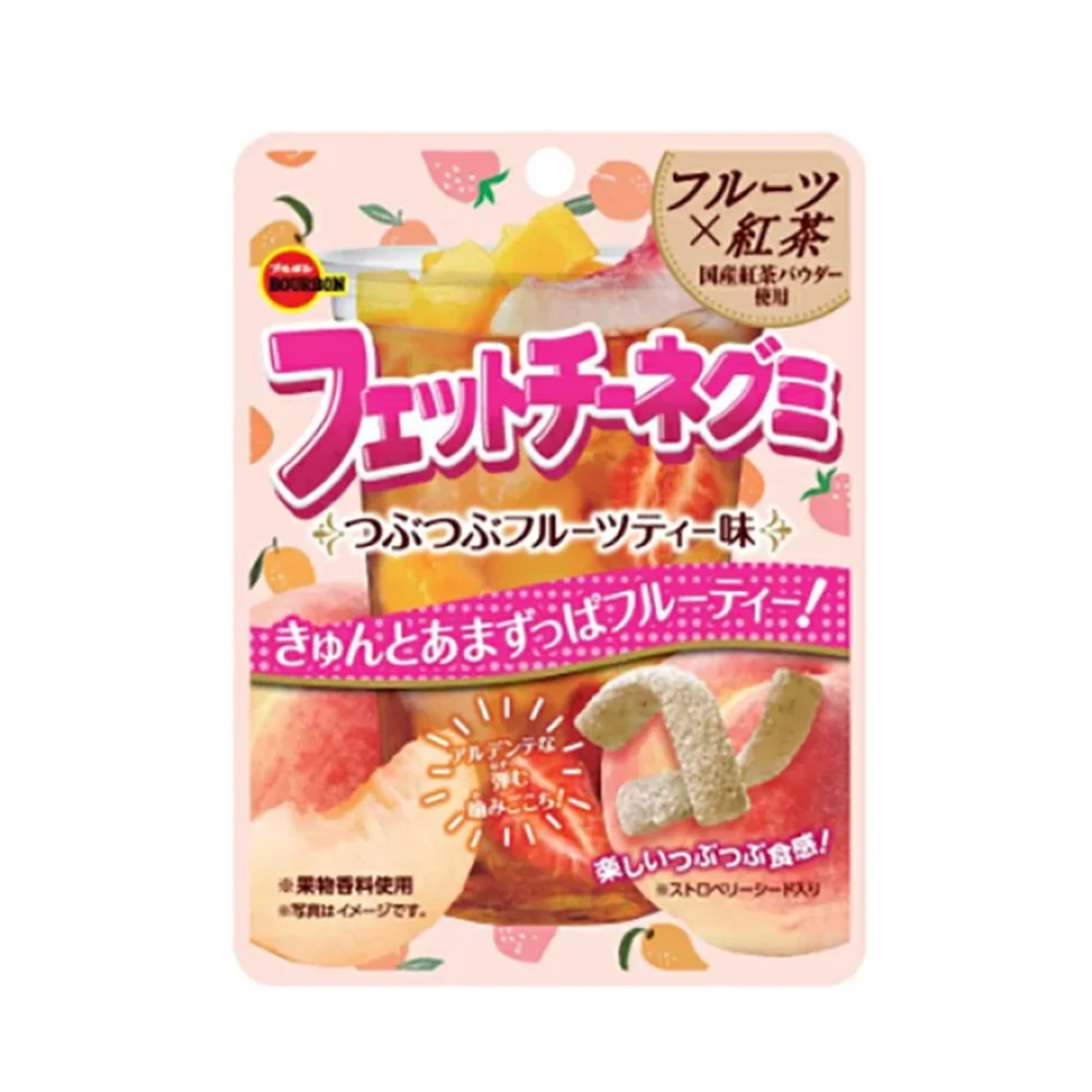 Fettuccine Gummy Fruit Tea - TAIWAN (10 COUNT)