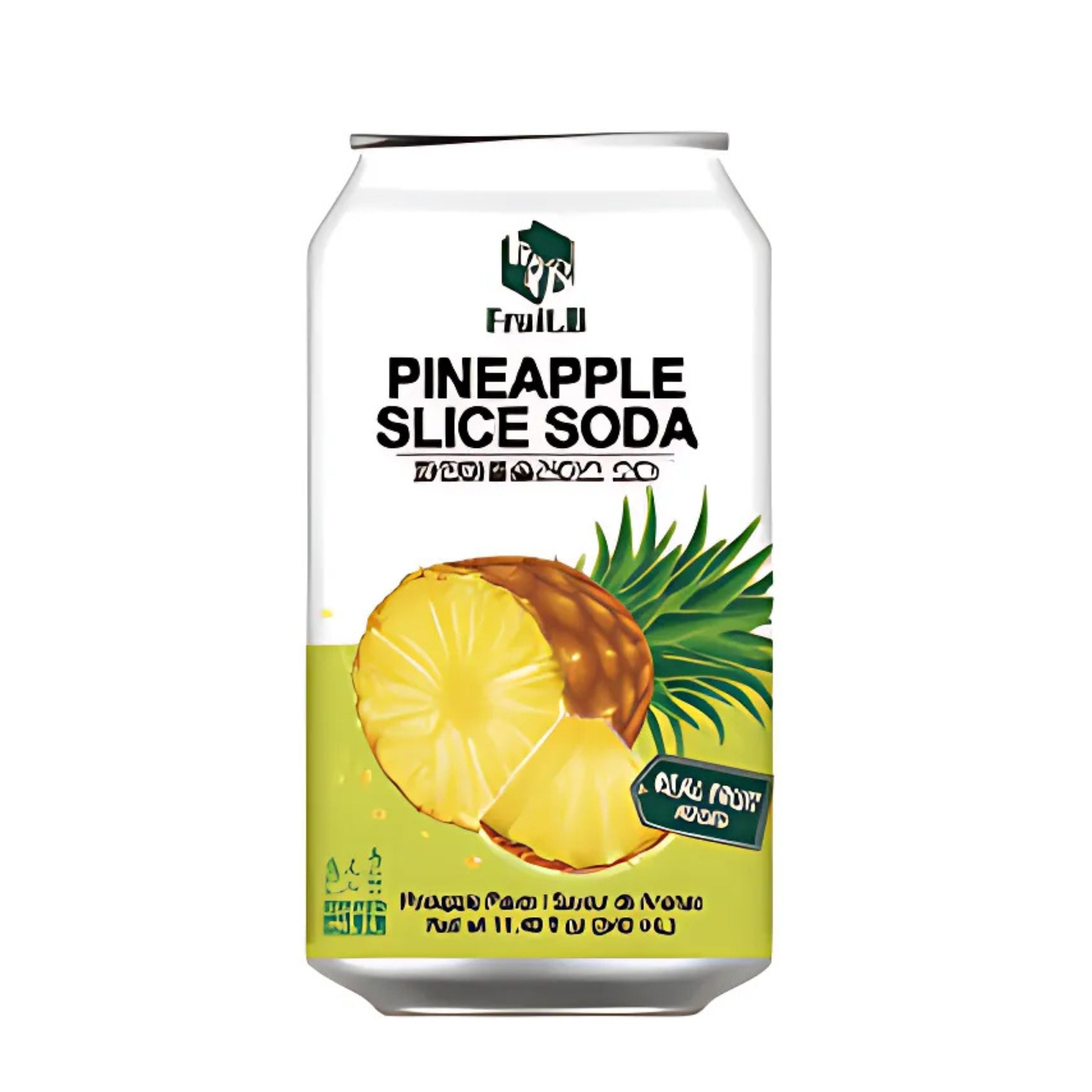 Fruit.B Pineapple Slice Soda - KOREA (24 COUNT)
