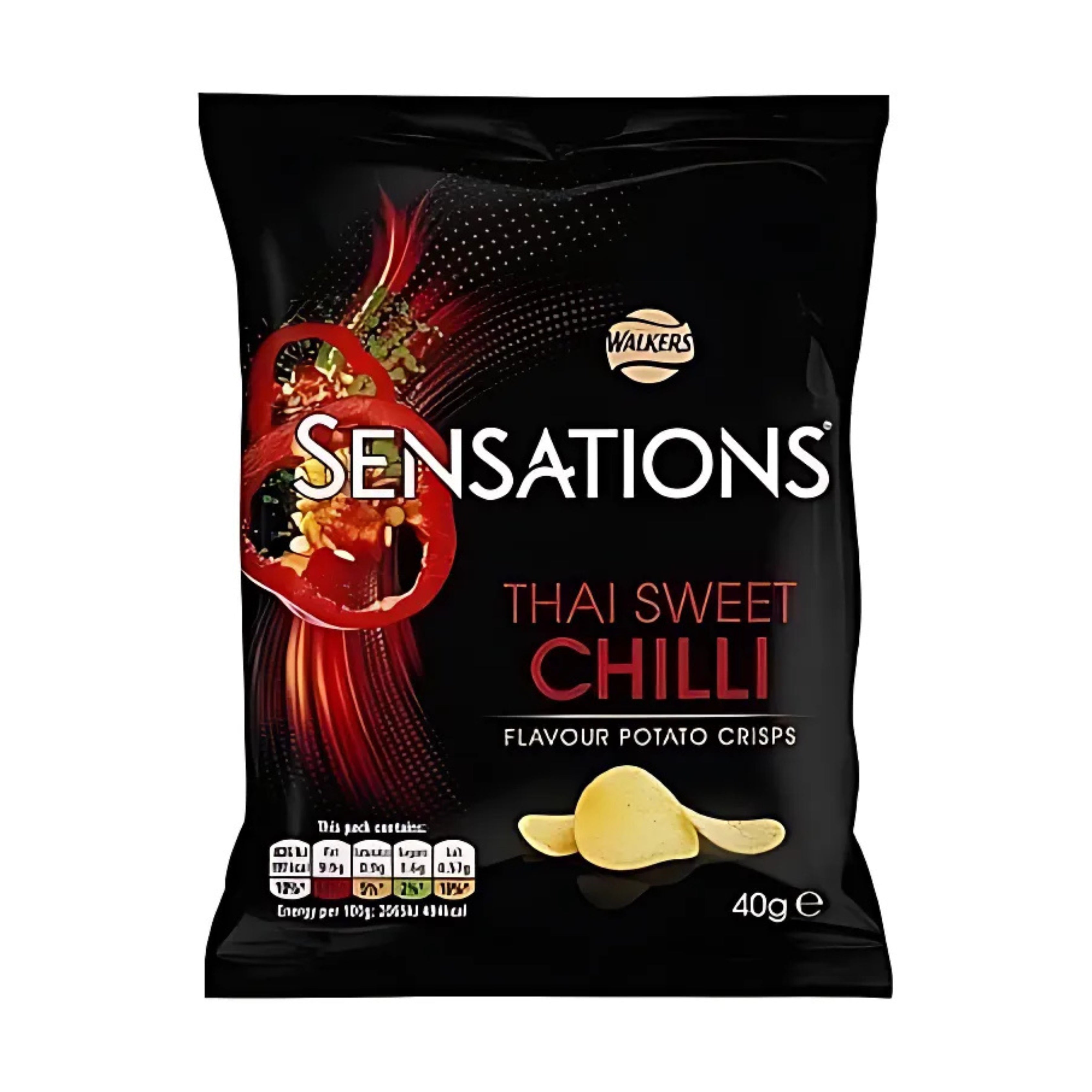 Walkers Sensations Thai Sweet Chilli - ENGLAND (32 COUNT)