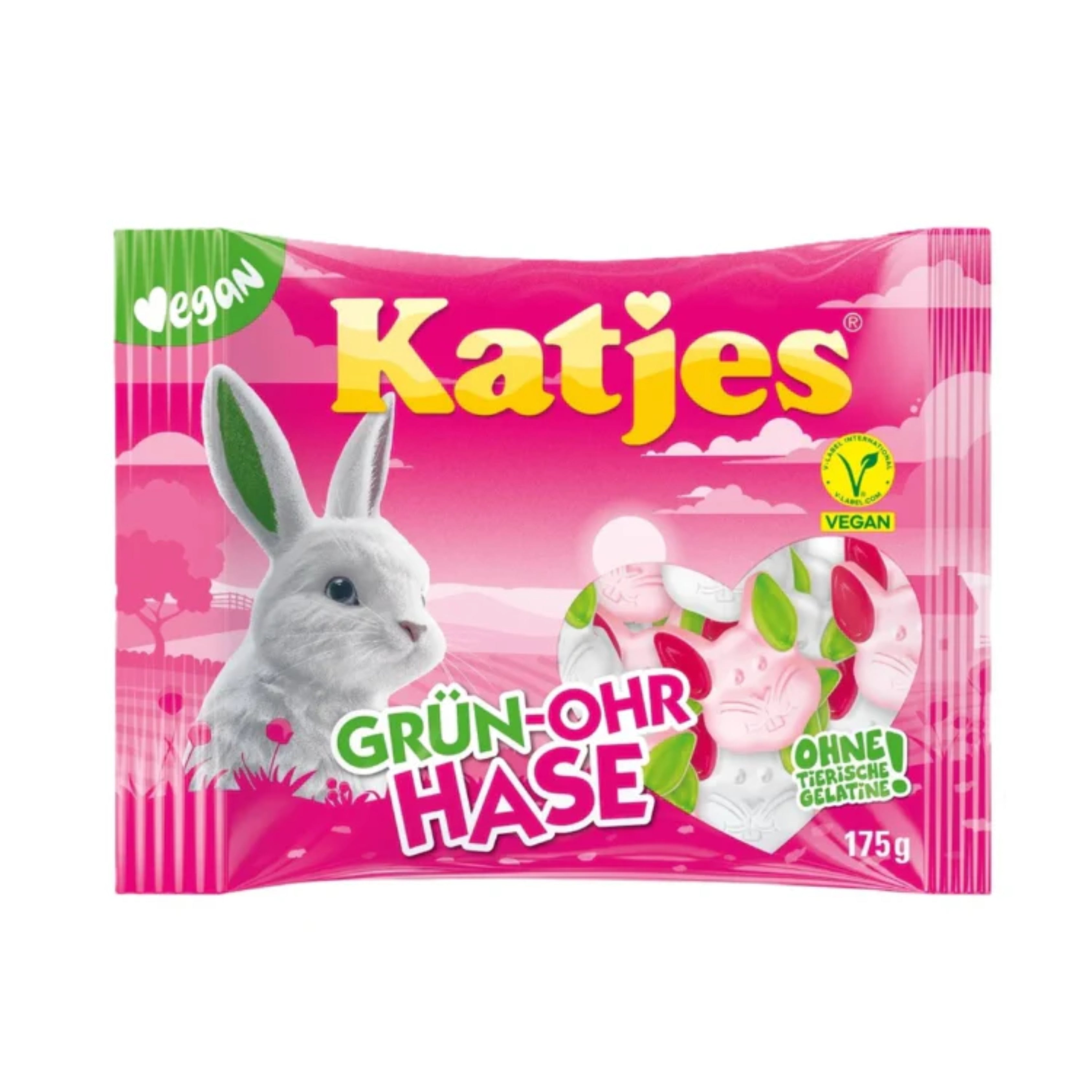 (VEGAN) Katjes BUNNY Gummies - GERMANY (16 COUNT)