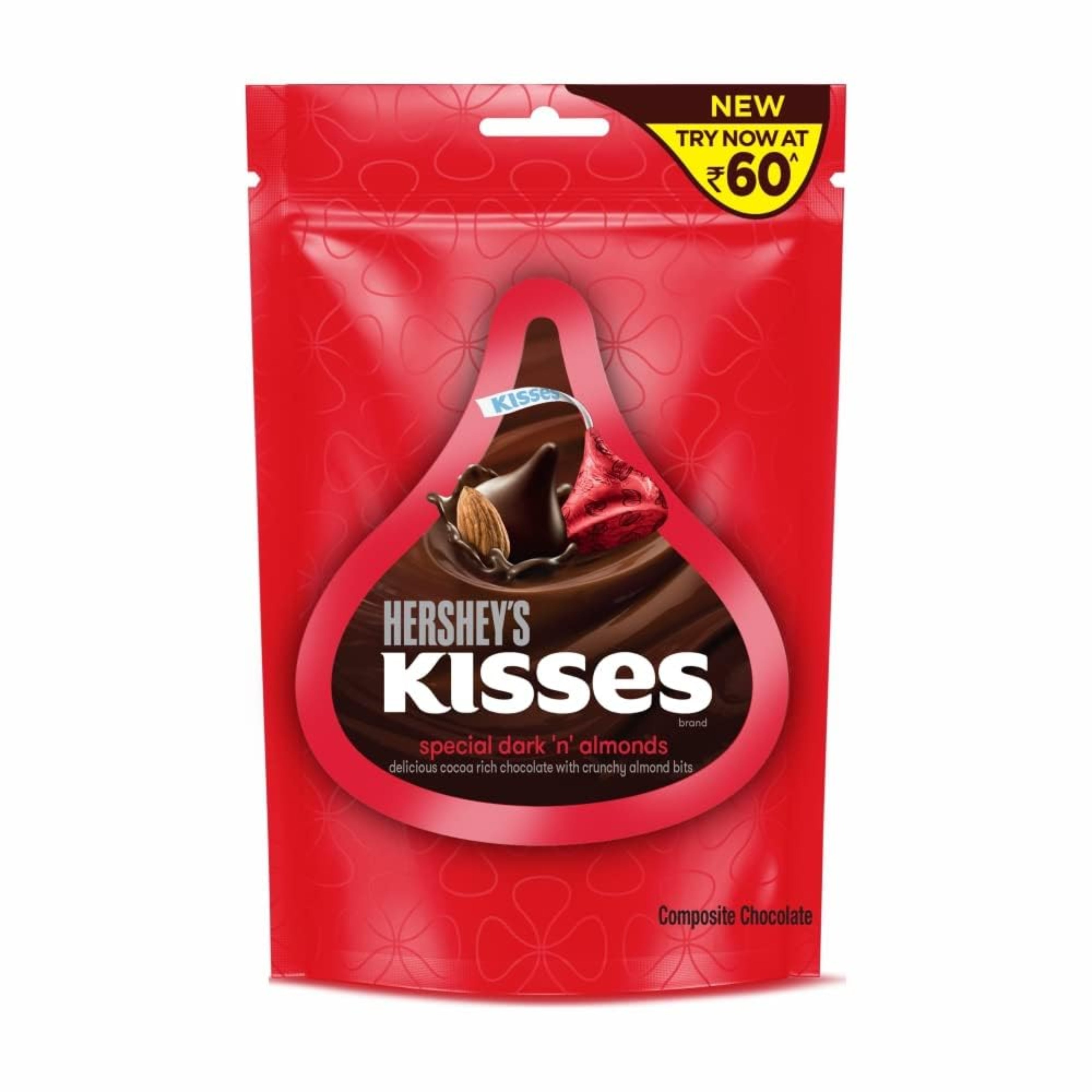 Hershey's Kisses Dark n Almonds - EMIRATE (20 COUNT)