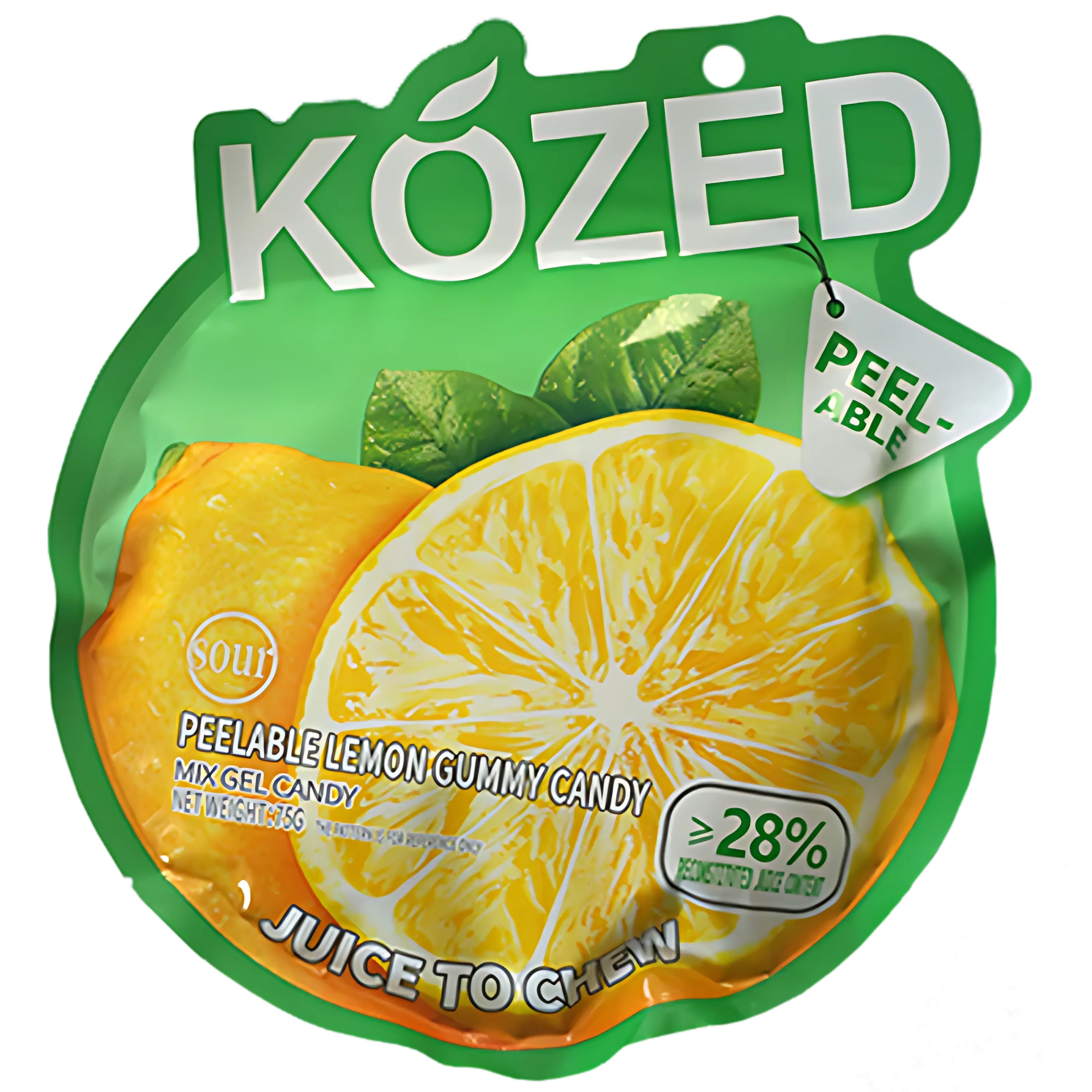 Kozed Lemon Gummy Candy - (10 COUNT)