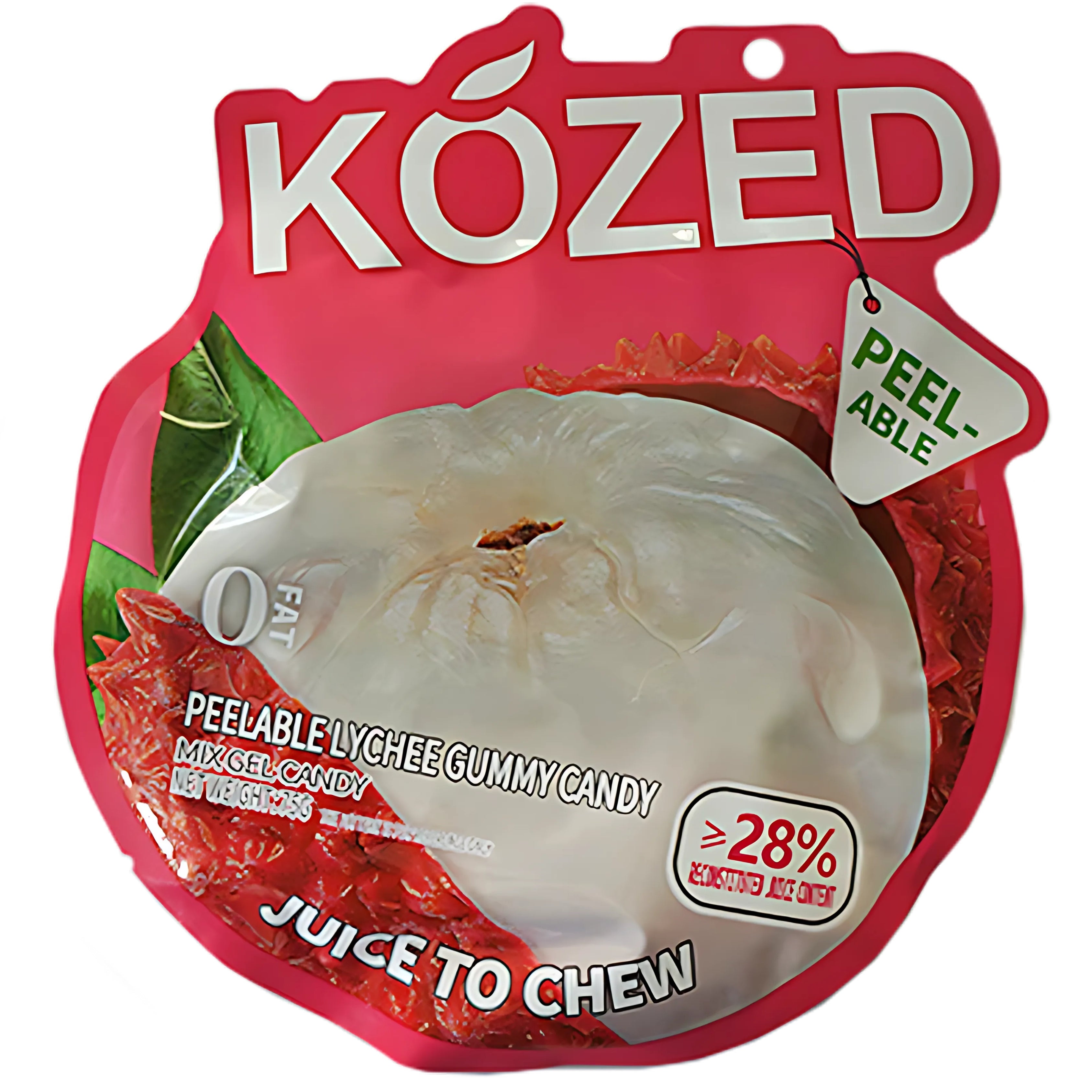 Kozed Lychee Gummy Candy - (10 COUNT)