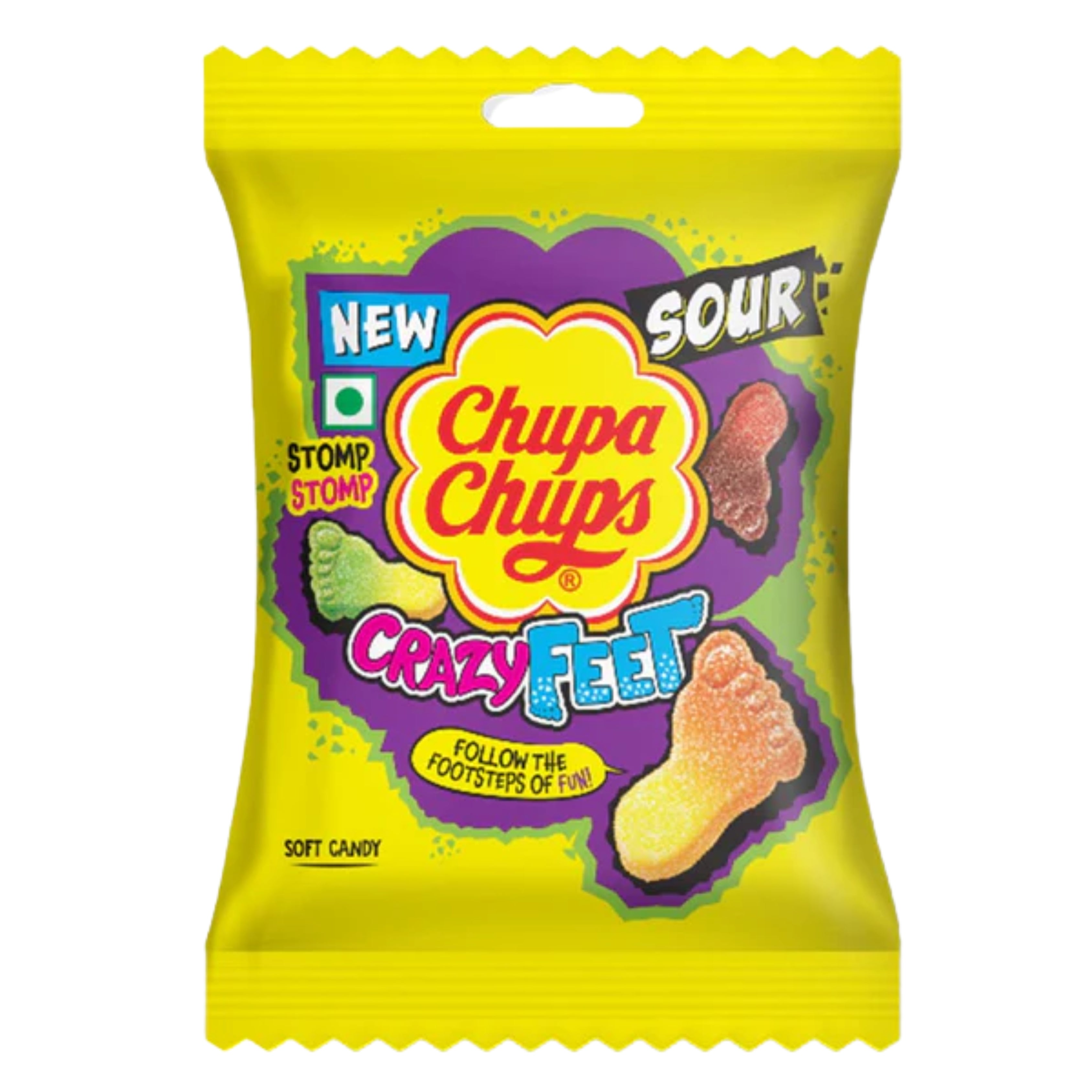 Chupa Chups Crazy Feet - INDIA (8 COUNT)