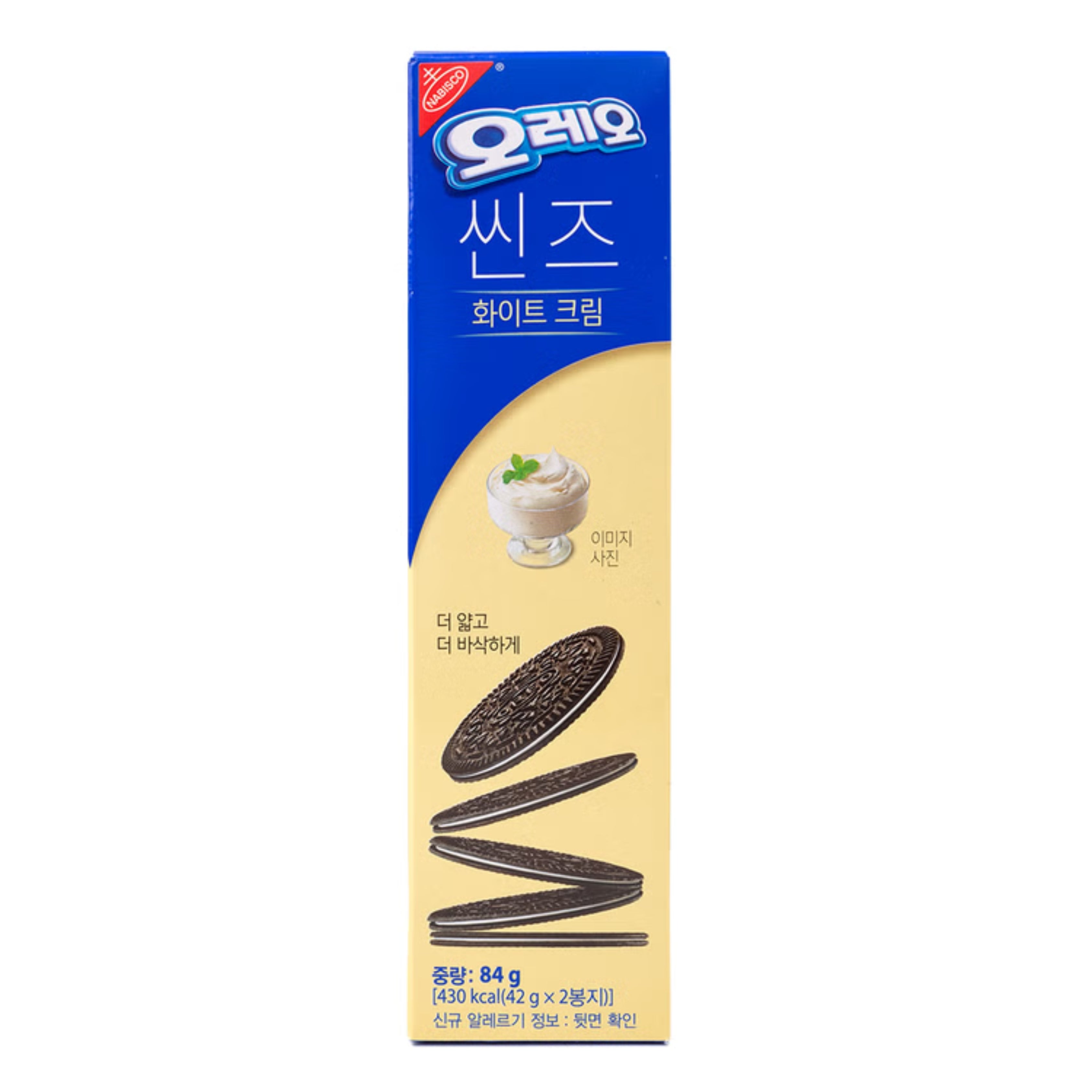 Oreo Thins Vanilla Mousse - KOREA (24 COUNT)