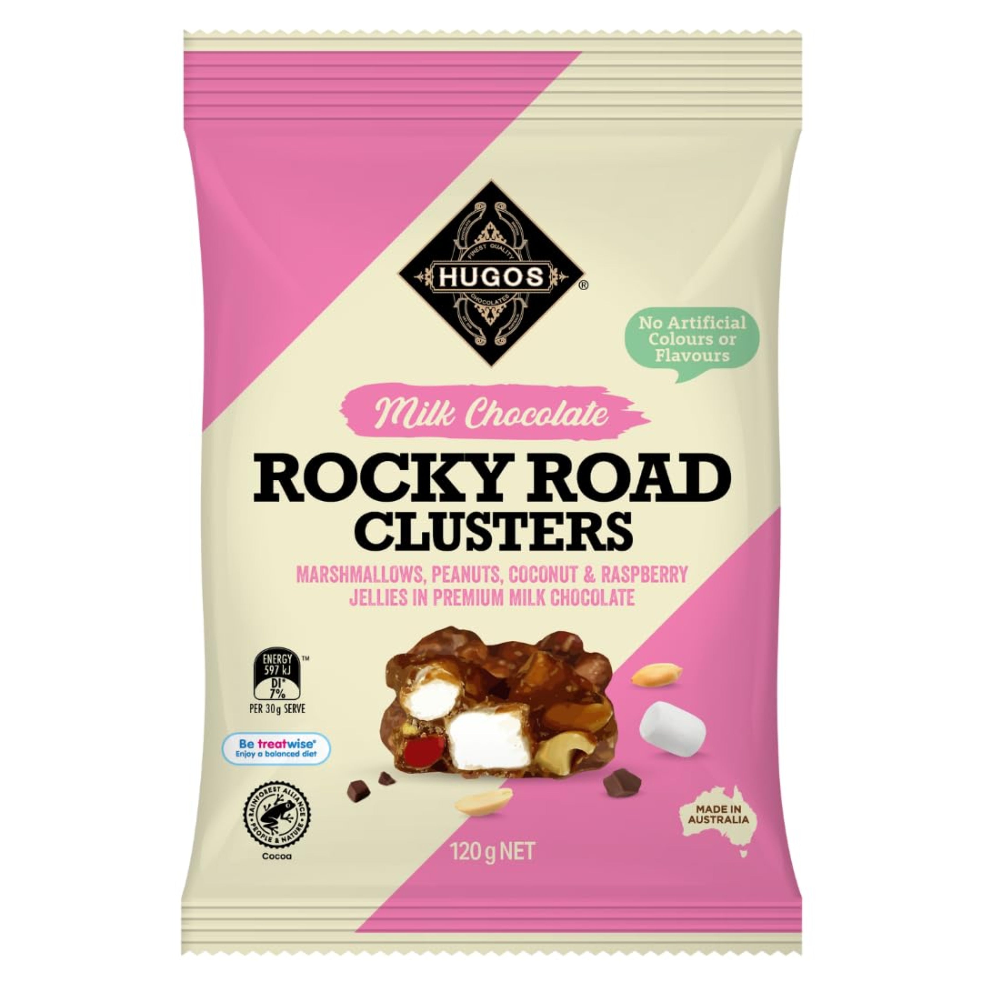 Hugos Rocky Road Clusters - AUSTRALIA (12 COUNT)