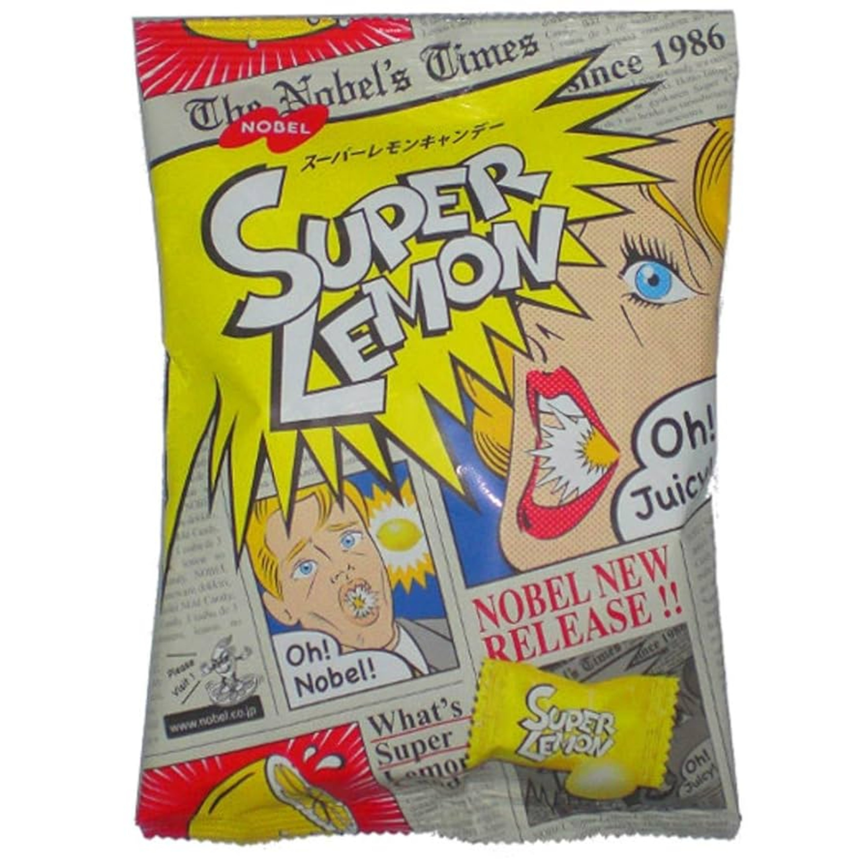 Nobel Lemon Candy - JAPAN (6 COUNT)