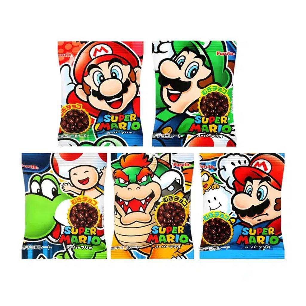 Nintendo Super Mario Twizz Chocolate Bites- JAPAN (10 COUNT/50 bags)